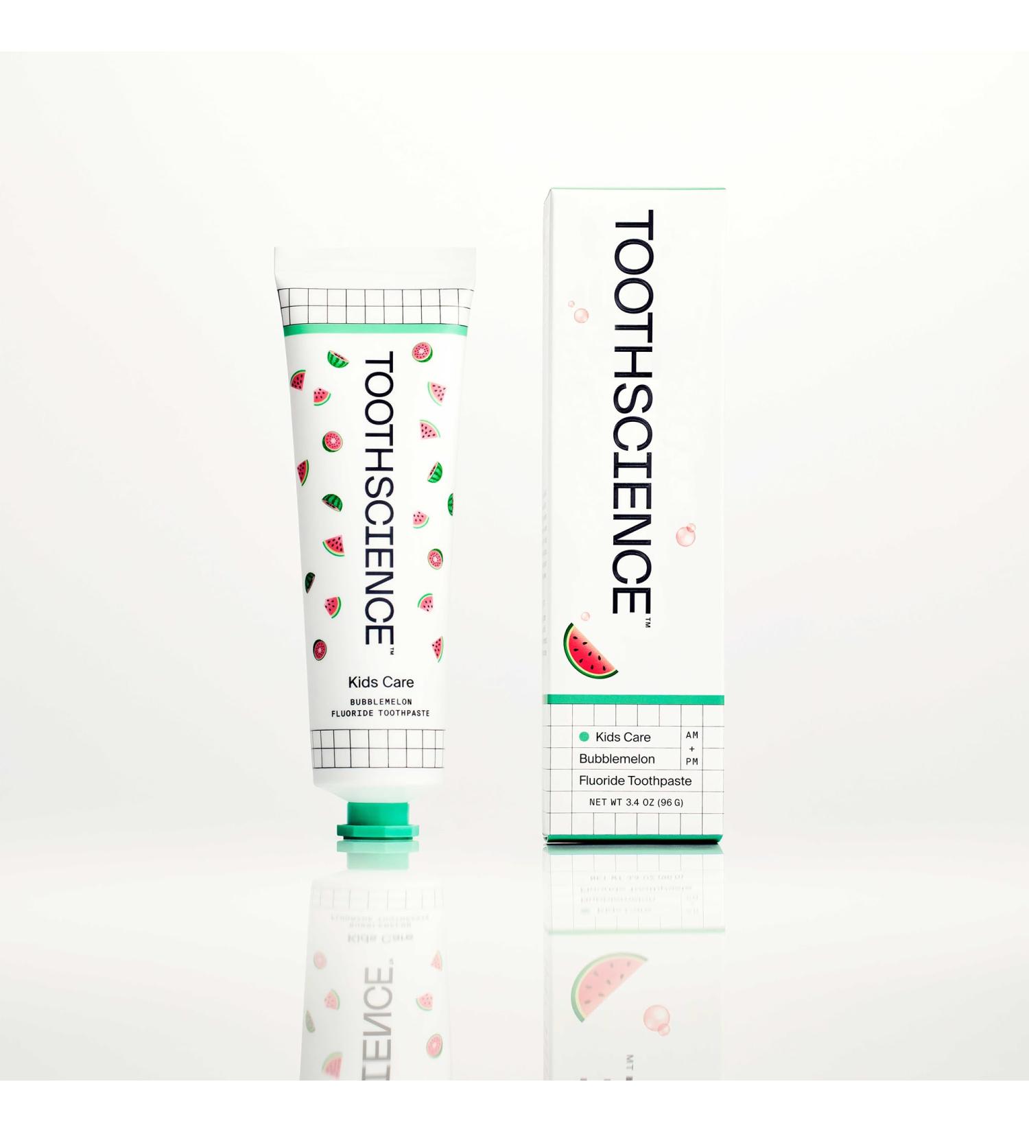 ToothScience Kids Care Bubblemelon Toothpaste 3.4oz - Buy Online on GoSupps.com
