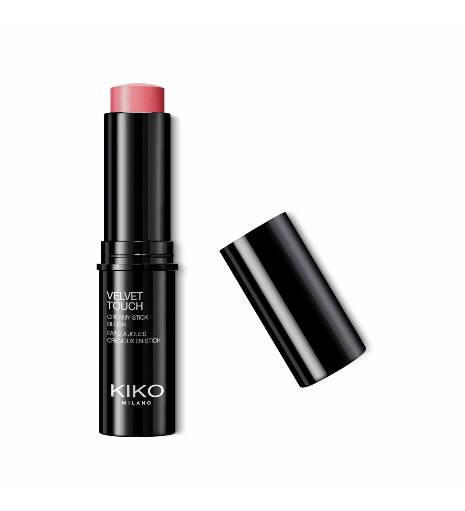 KIKO Milano Velvet Touch Creamy Stick Blush 06 | Blush Stick: Creamy Texture With Luminous Finish 06 Geranium