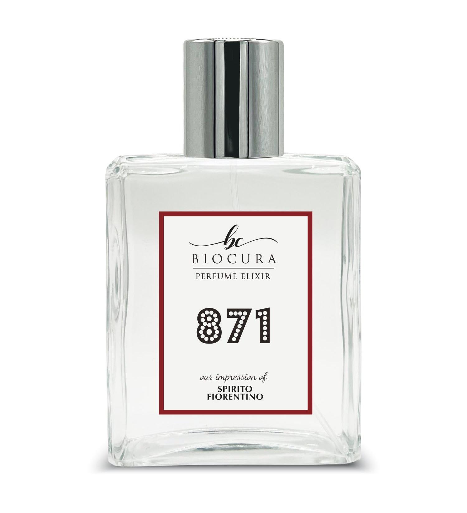 BC Perfume 871 Inspired by Spirito Fiorentino For Women & Men Fragrance Dupes Eau de Parfum Bottle 3.4 Fl Oz/100ml - Buy Online on GoSupps.com