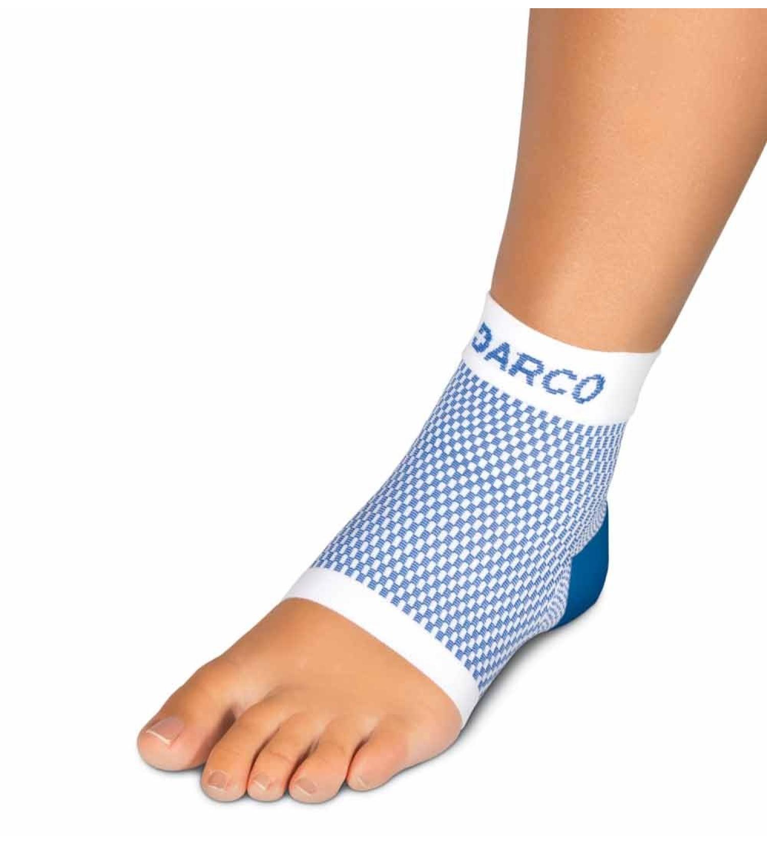Darco FS6 DSC Plantar Fasciitis Sleeve Zoned Compression Sock Size L (Men 10-13 Women 11+). Large