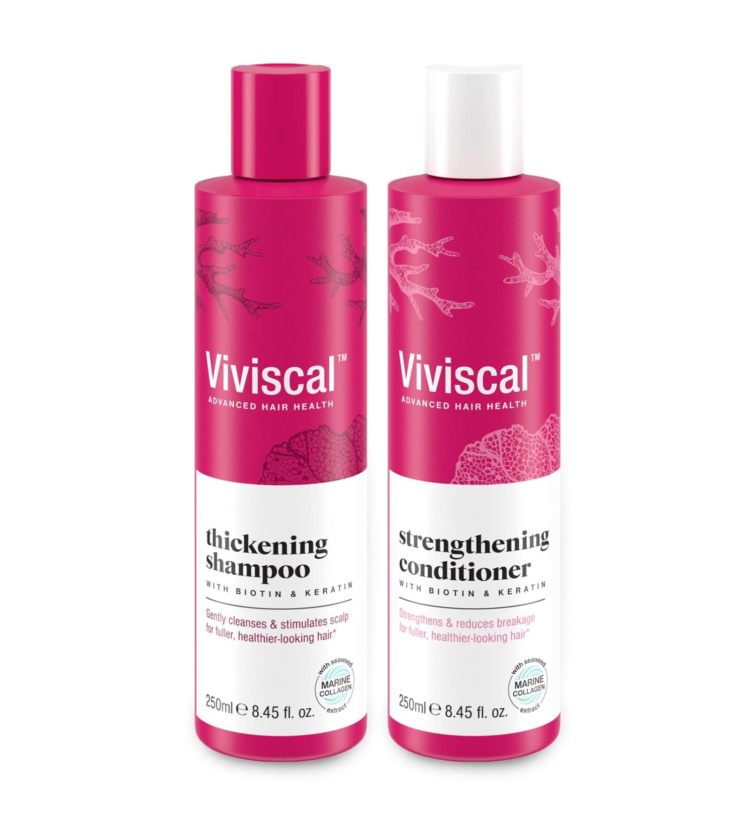 Viviscal Thickening Shampoo & Conditioner Set | Boost Healthy Hair Growth | International Shipping - Buy Online on GoSupps.com