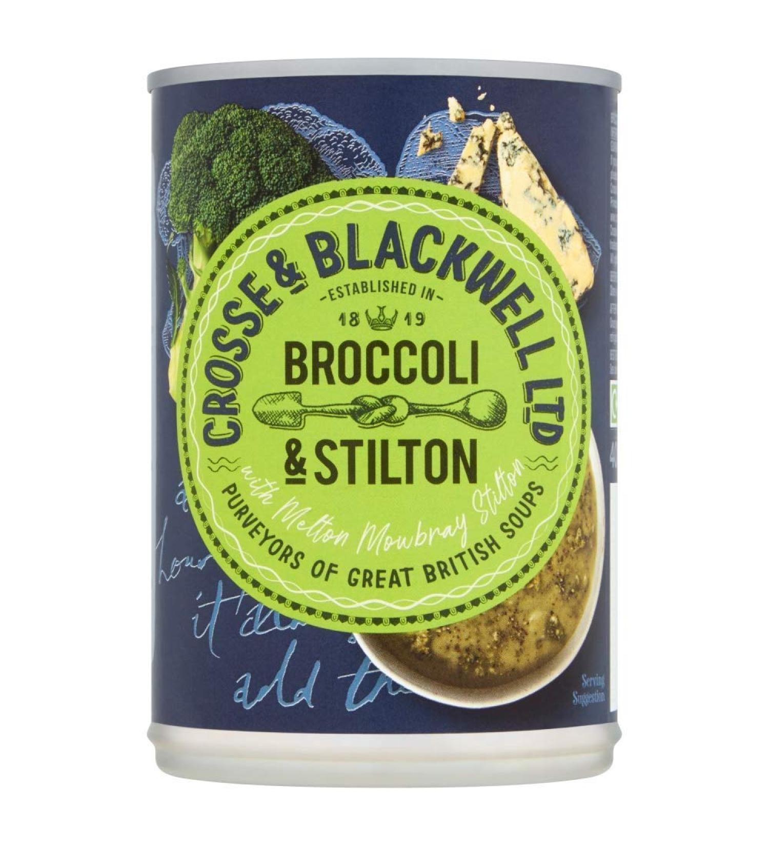  Crosse & Blackwell Crosse & Blackwell Soupe Best of British Brocoli & Stilton 400g - Buy Online on GoSupps.com