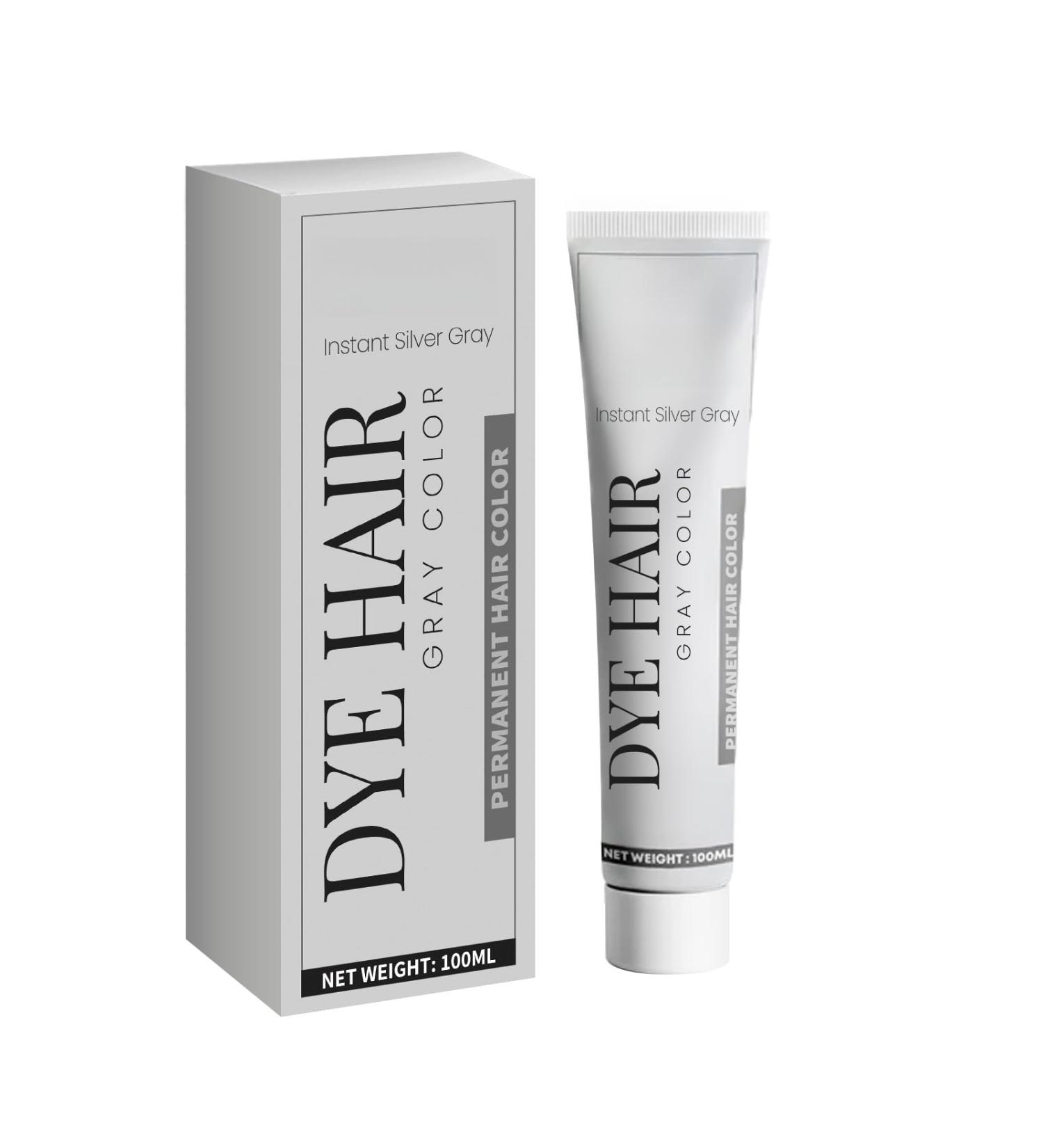 Cr me De Teinture For Cheveux Gris Qualit Sup rieure : Couleur Naturelle Longue Dur e Formule Douce Facile Appliquer Et Laver For Des Brillants Sains - Buy Online on GoSupps.com