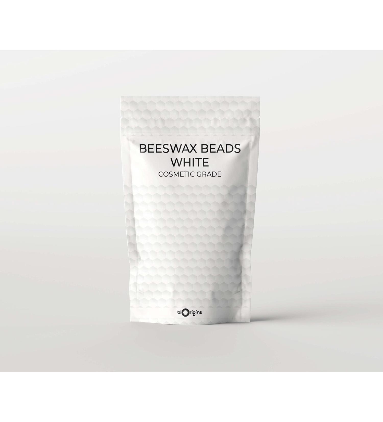 Buy Refined White Beeswax Pearls 500g | Pure Natural & Ideal for Crafting - International Shipping Available - Buy Online on GoSupps.com
