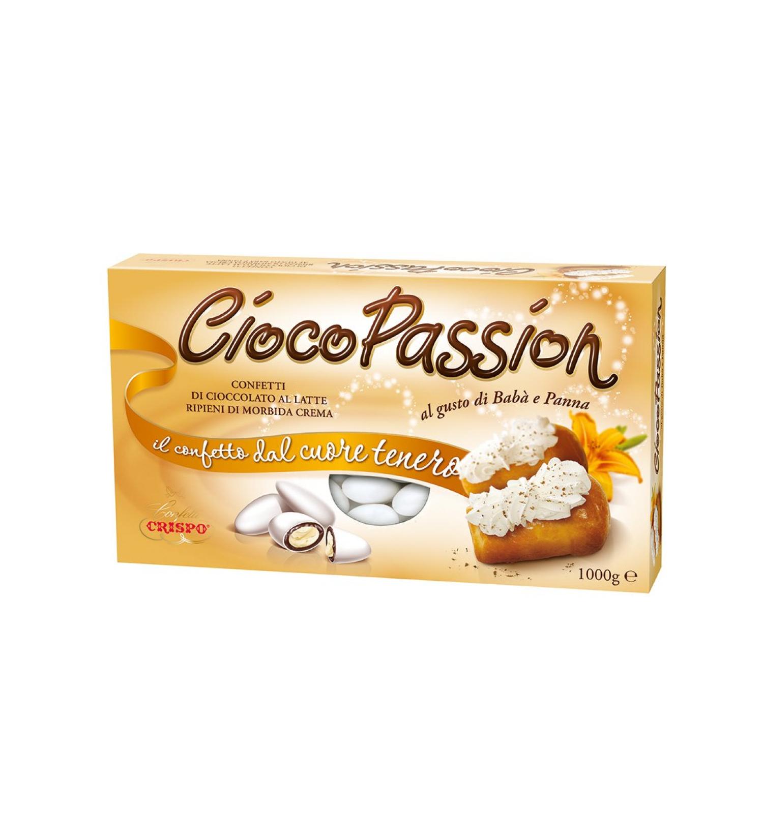 Crispo Confetti CIOCO Passion Baba and Cream   White 3 kg