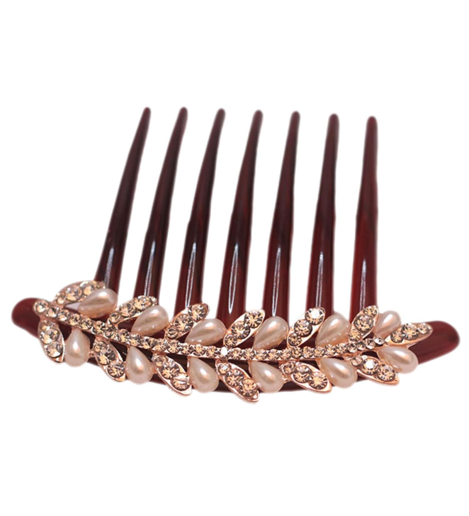 DOITOOL Hair Making Accessories Decorative Hair Combs for Women Wedding Hair Clip Bridal Hair Clip Bridal Headpieces Formal Hair Accessories for Women Alloy Bride China Crystal - Buy Online on GoSupps.com