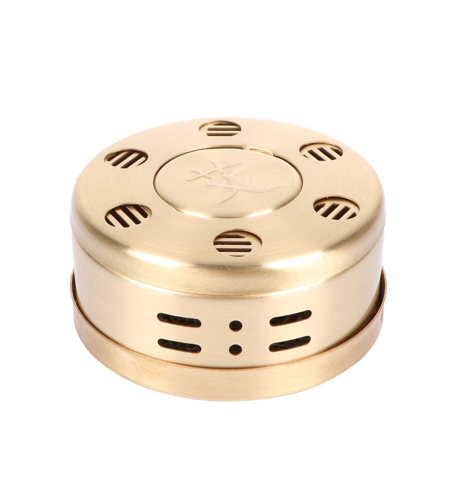 Exceart Moxibustion Tool - Smoke-Free Moxa Pockets & Burner Box for Digestive Disorders & Muscle Stiffness - Copper Heat Holder for Home Use - Buy Online on GoSupps.com