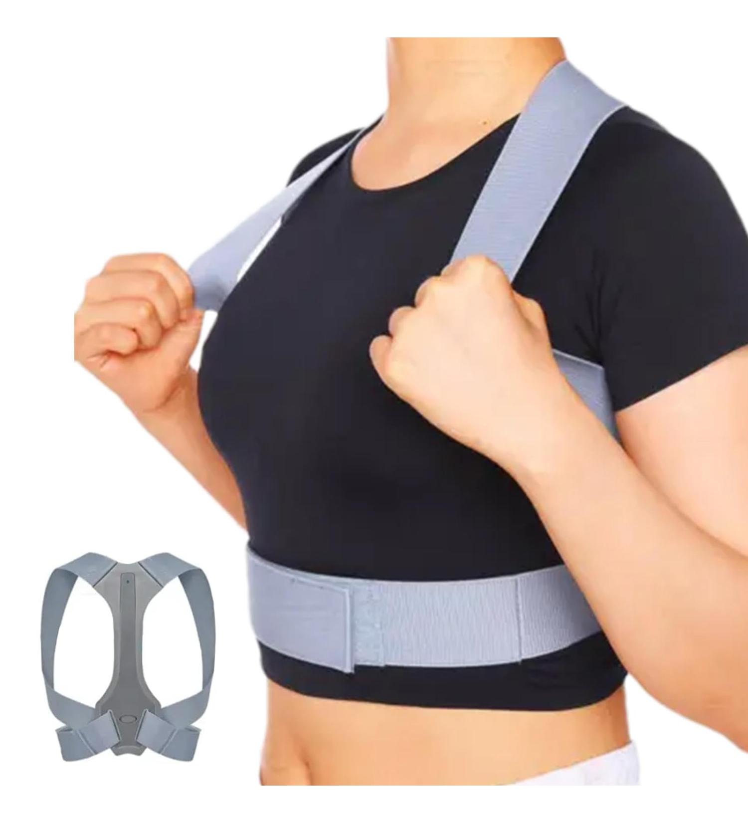 Skoulazeo Back Brace - Adjustable Back Support for Instant Corrector Stretchy Corrector Belt Back Straightener Corrector - Buy Online on GoSupps.com