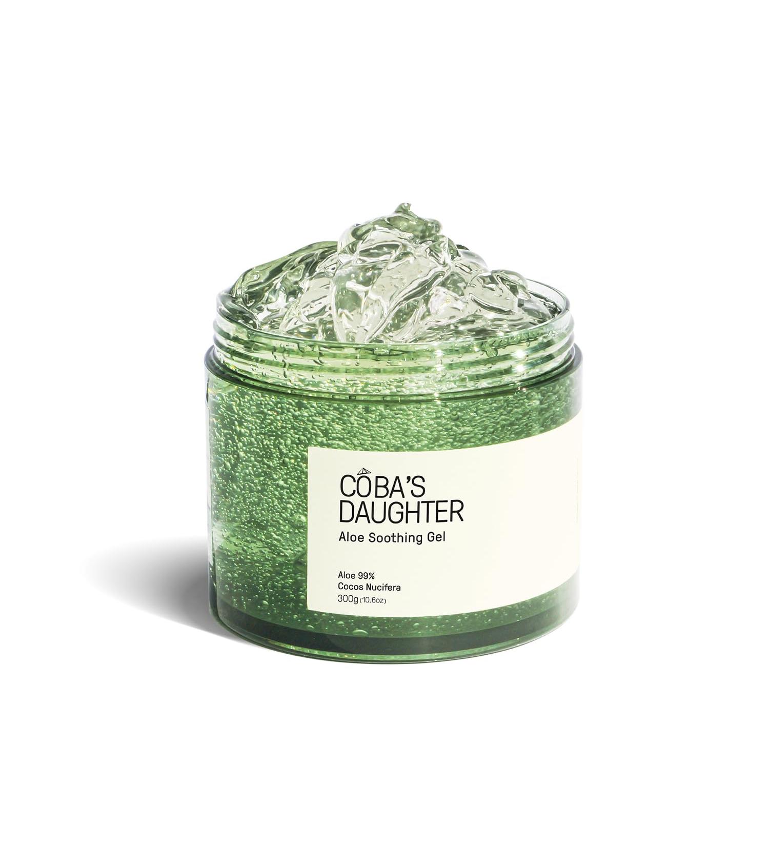 COBA S DAUGHTER Organic Aloe Gel - 99% Pure Coconut Scented Relief for Itchy Skin & Sunburn | Hydrates Face & Body | 10.6 oz - Buy Online on GoSupps.com