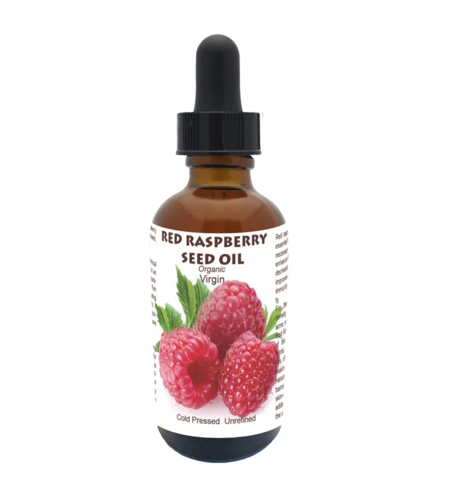 Best Nature's Red Raspberry Seed Oil 100% Pure Organic Cold-Pressed Natural Face & Hair Moisturizer Rich in Vitamin E Omega 3 Anti-Aging Skincare 1 fl oz / 30 ml Rasprberry 1 Fl Oz (Pack of 1) - Buy Online on GoSupps.com