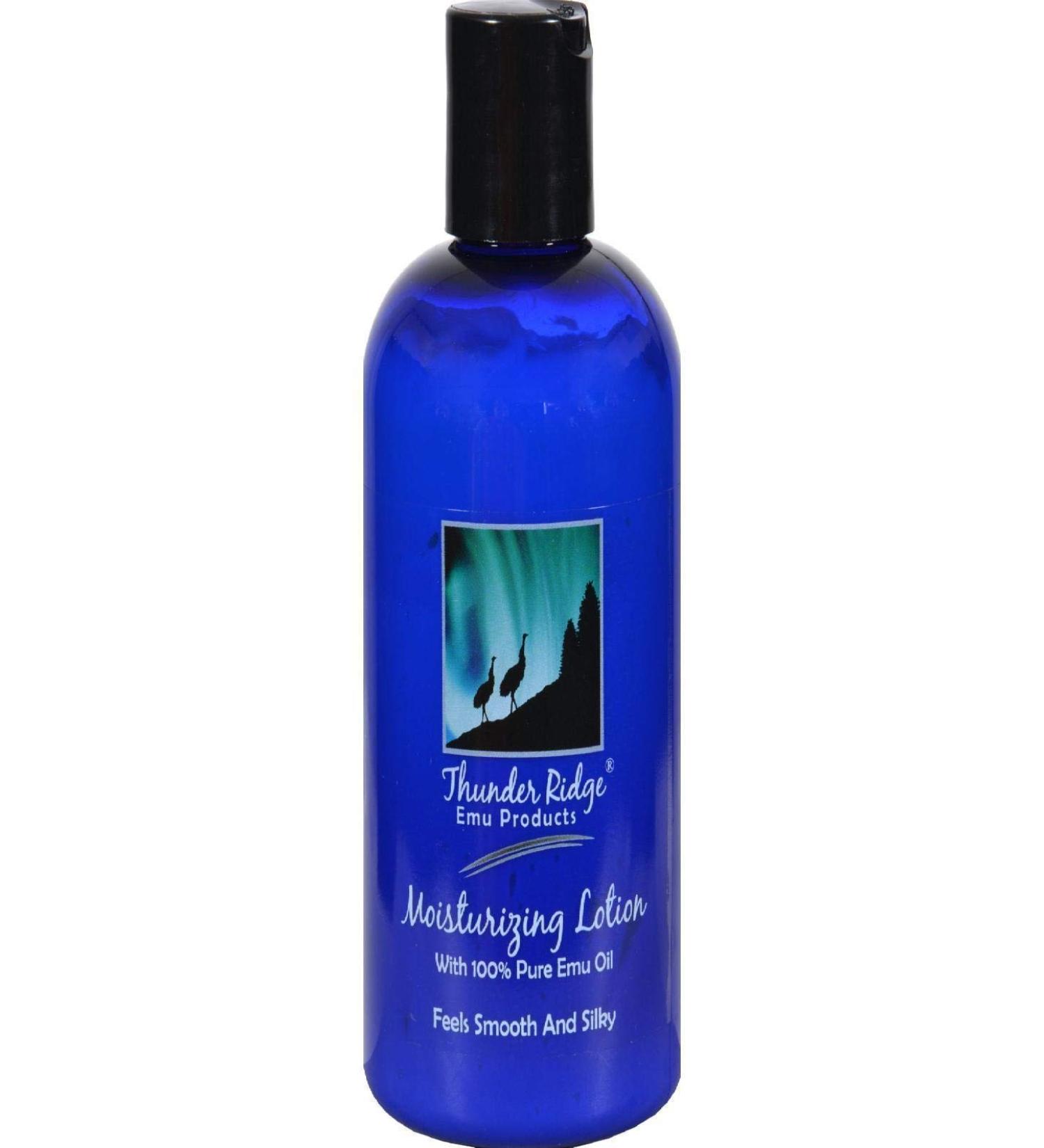 Thunder Ridge Emu Body Lotion - 8 Oz Moisturizing Formula for Smooth Skin | International Shipping Available - Buy Online on GoSupps.com