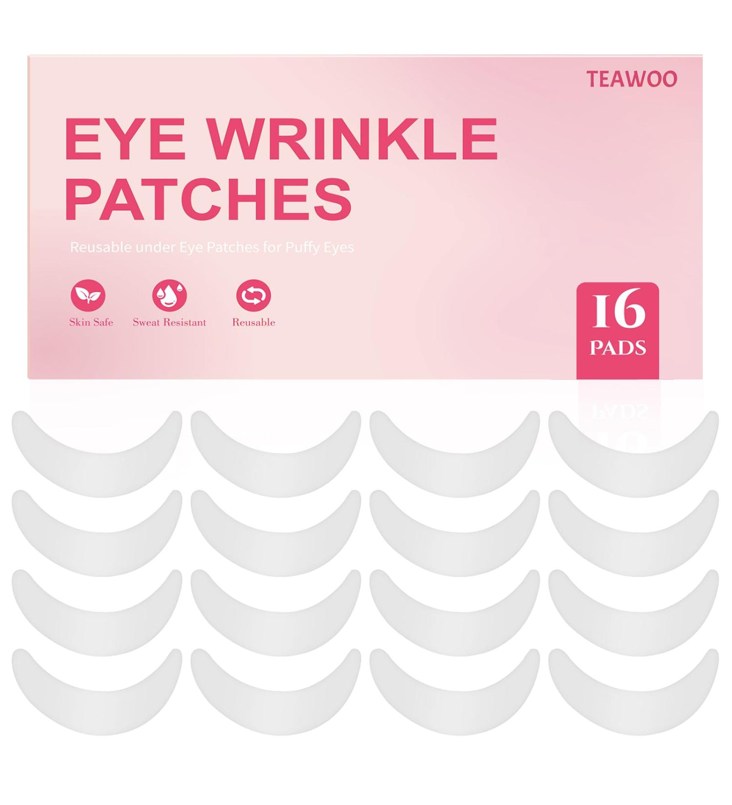 16 PCS Reusable Under Eye Patches for Wrinkles | Anti-Aging Gel Eye Pads for Dark Circles & Bags | Overnight Treatment for Face & Under Eyes - Buy Online on GoSupps.com