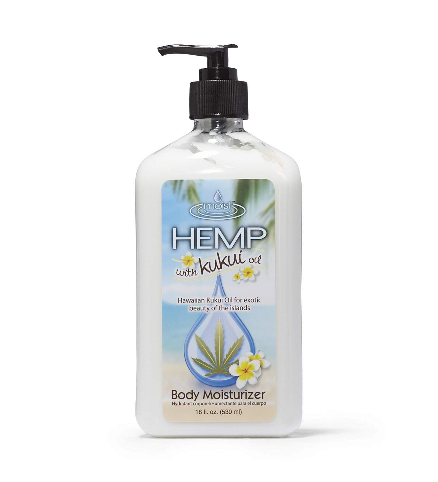 Moist Hemp Kukui Oil Body Moisturizer