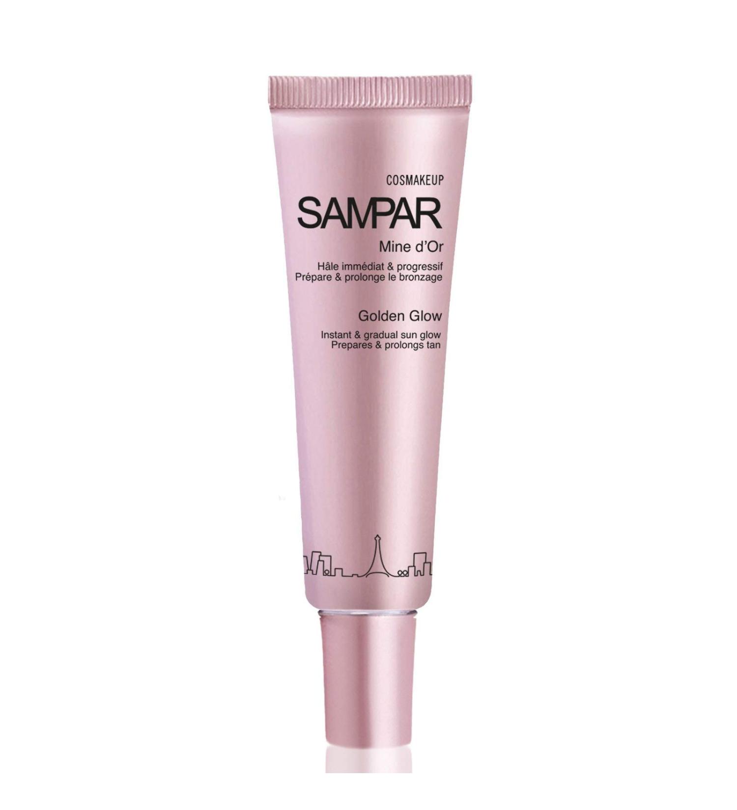 Sampar Golden Glow Cream - Hydrating Tedented Cream for Luminous Skin - Universal Shade for All Skin Types - 30ml - Buy Online on GoSupps.com