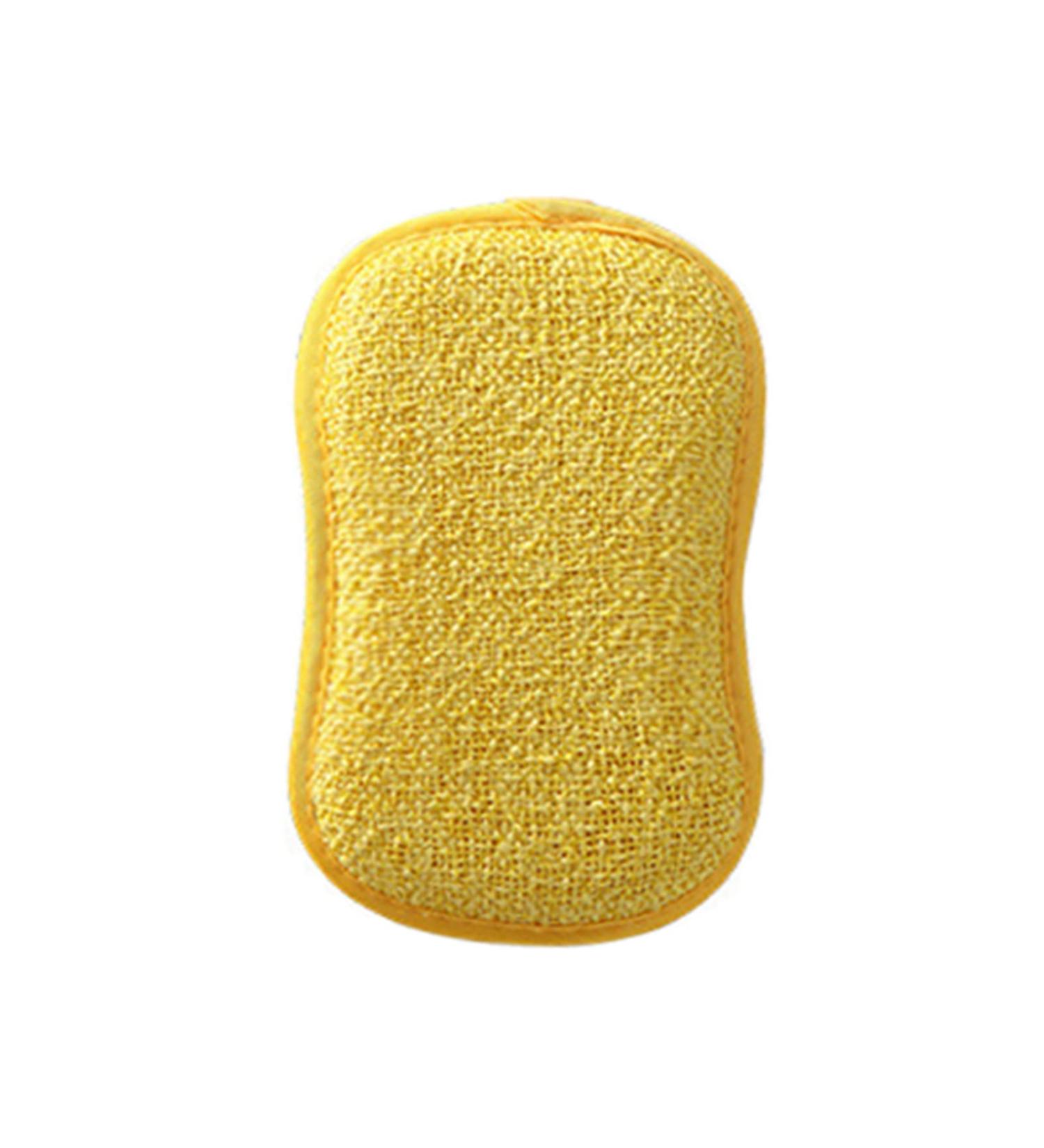 Galand Dishwashing Sponge Double Sided Multi-Functional 5 Styles Hanging Rope Scrubbing Sponge Kitchen Tool B