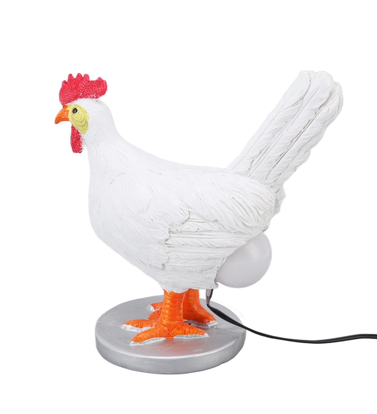 Funny Chicken Lamp with Egg - Harz-H hner LED Night Light for Kids' Bedrooms - Buy Online on GoSupps.com