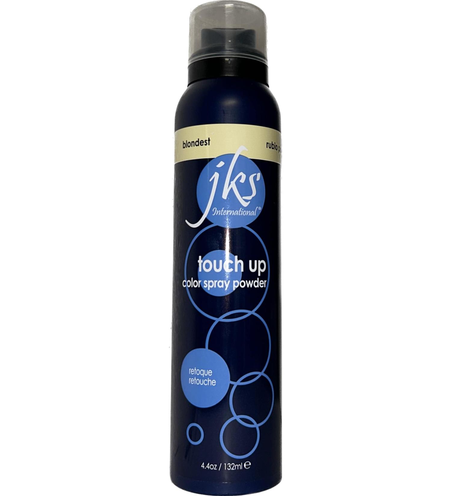 JKS Touch up spray BLONDEST temporary hair color spraypowder especially for the ones bleach their roots Platinum Blonde 4.4 Ounce (Pack of 1) - Buy Online on GoSupps.com