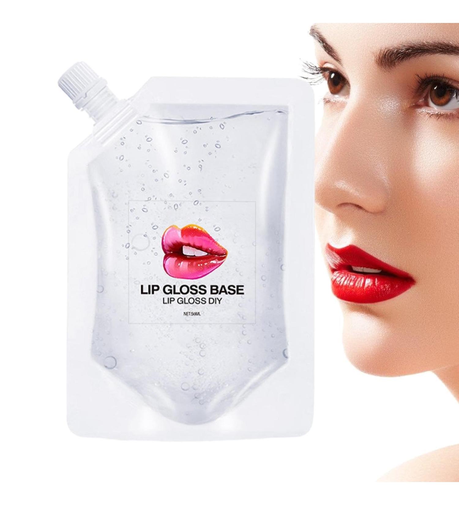 Lip Gloss Base Gel Safe Lip Balm BaseClear Lip Gloss Base For DIY Lip Gloss Making Kit Clear Lip Gloss Base - Buy Online on GoSupps.com