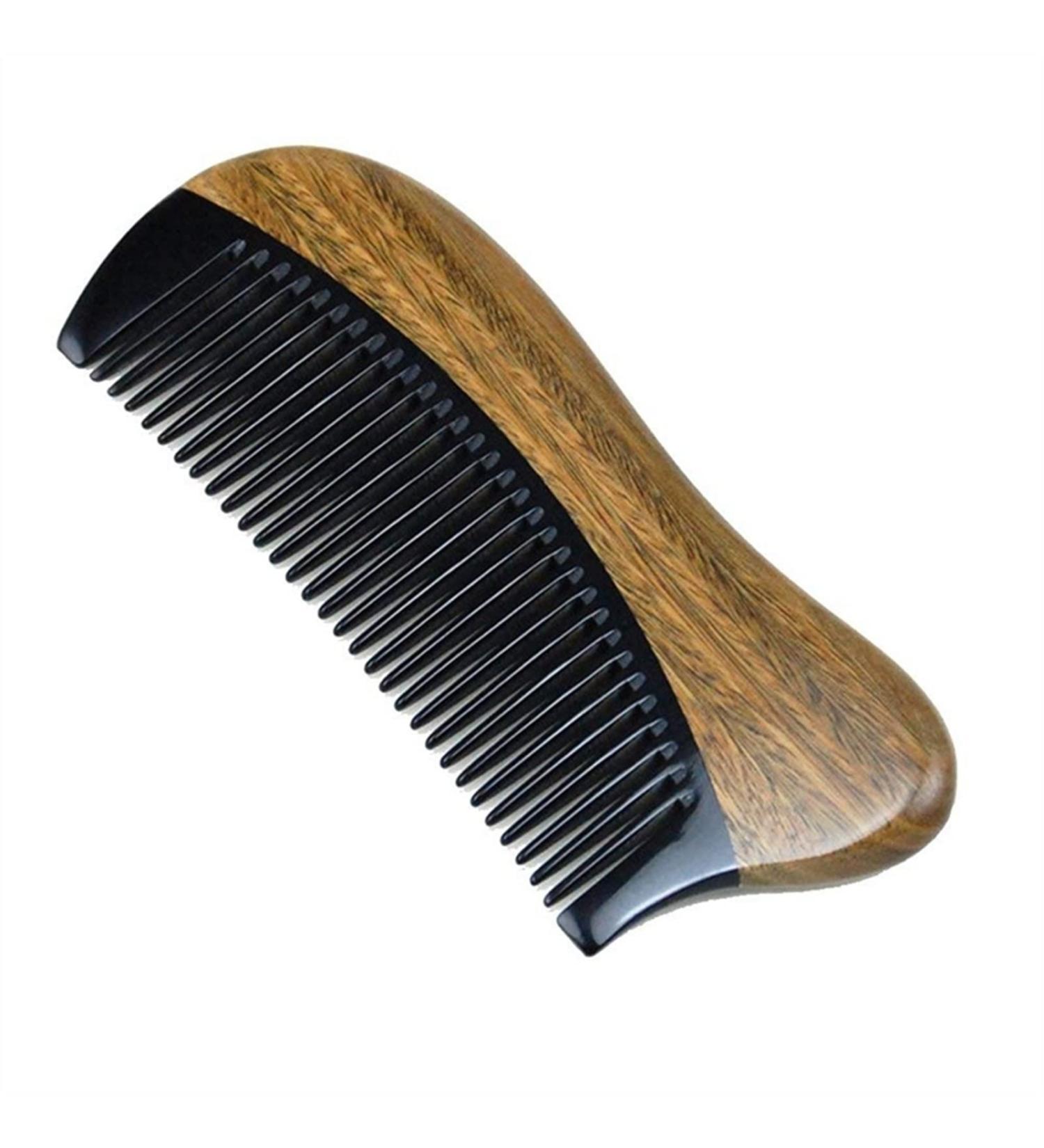 Comb Hair Comb Wood Hair Comb - Fine Tooth Black Comb Home Salon Hairdressing Comb Hair Cutting Comb Beauty Comb - Buy Online on GoSupps.com