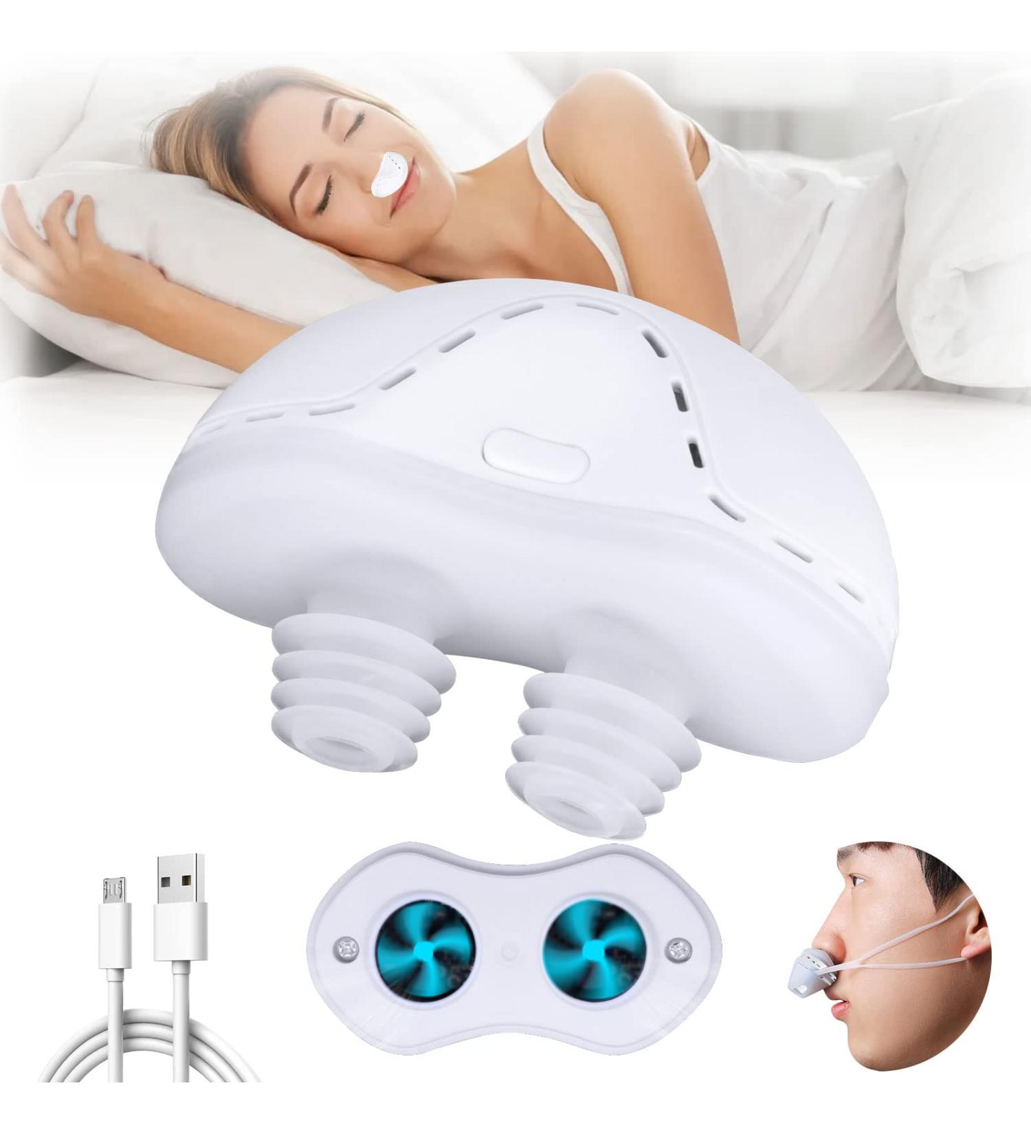 Adjustable Mini Anti-Snoring Device - Solution for Men and Women - 3 Wind Speeds - Travel-Friendly - Buy Online on GoSupps.com