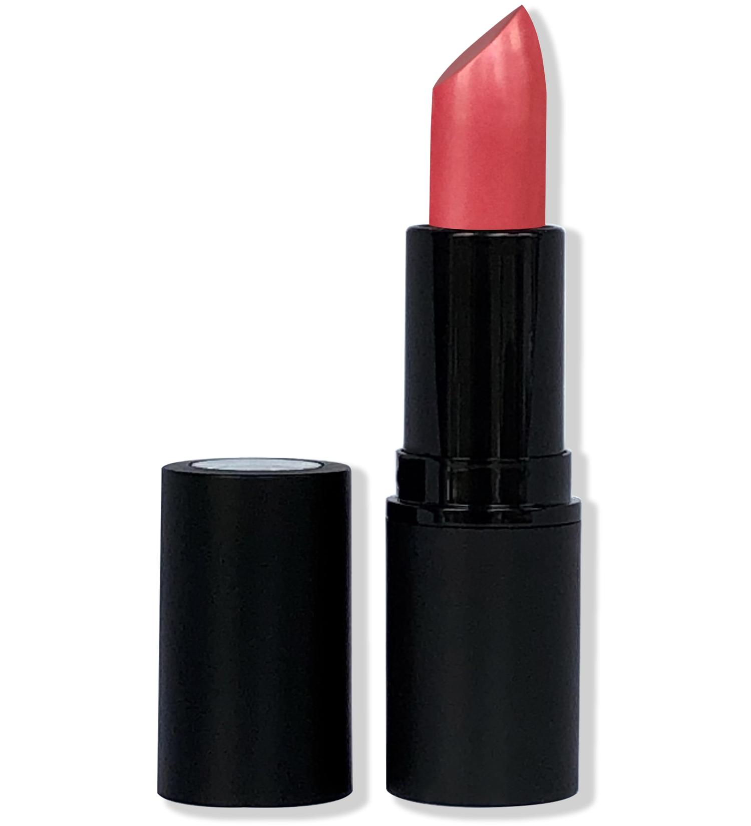 Primrose Vanilla Bean Lipstick - Creamy Natural Formula Paraben-Free Soft Dusty Rose Shimmer - Made in USA | Organic & Plant-Based - Buy Online on GoSupps.com