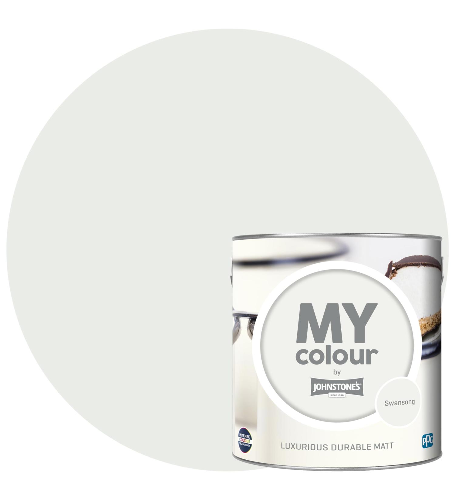 Johnstone's Luxurious Durable Matt Paint - Swansong 2.5L - Buy Online on GoSupps.com