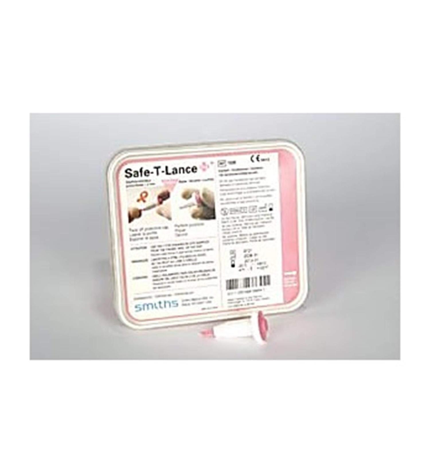 MDX 1008 Saf-T-Lance Plus Safety Lancet 18G Needle High Flow Color Code Yellow (Pack of 150)