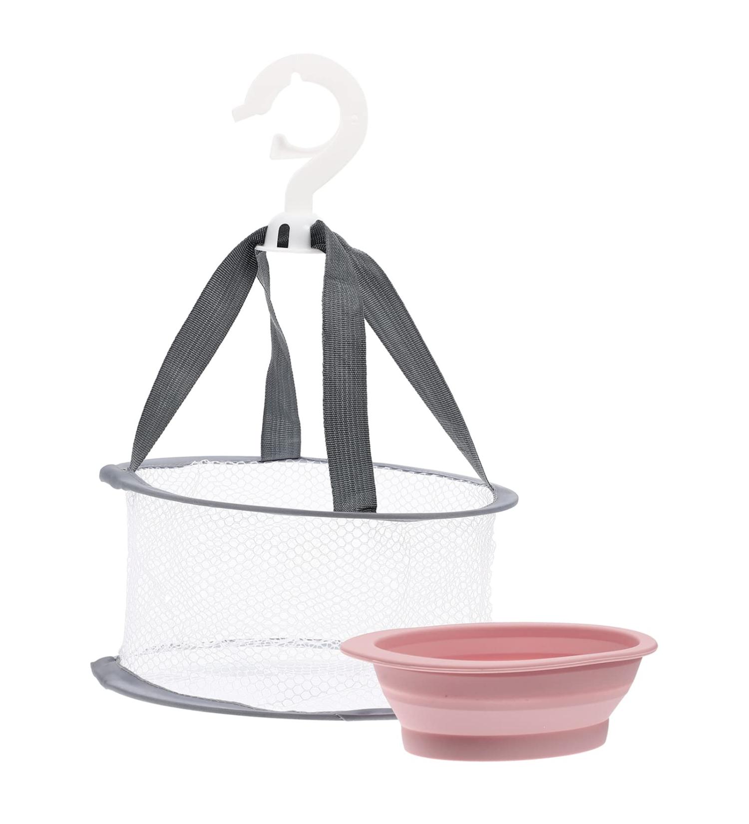 DRESSOOS 1 Set Makeup Brush Cleaning Face Tool Brush Drying Hanger Drying Net Blender Sponge Hanging Drying Rack Drying Rack Clothing Collapsible Makeup Puffs Fold Silicone Cleaning Brush - Buy Online on GoSupps.com