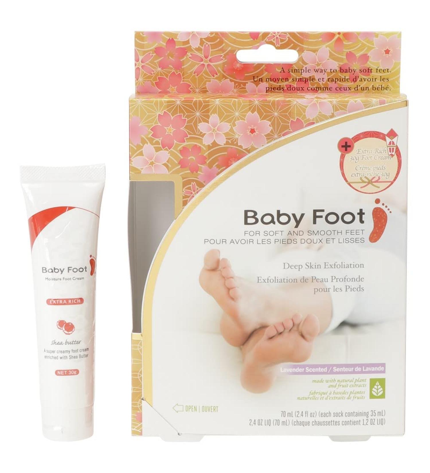 Baby Foot Gift Pack New plus Extra Rich Shea Butter cream - Buy Online on GoSupps.com