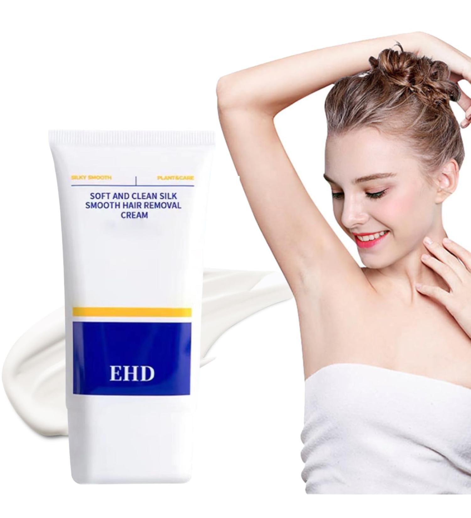 EHD Hair Removal Cream Intimate Hair Removal Cream Hair Removal Cream For Women & Men Painless Hair Remover Cream Depilatory Cream For Sensitive Skin Face Legs Private Part (1PC) - Buy Online on GoSupps.com