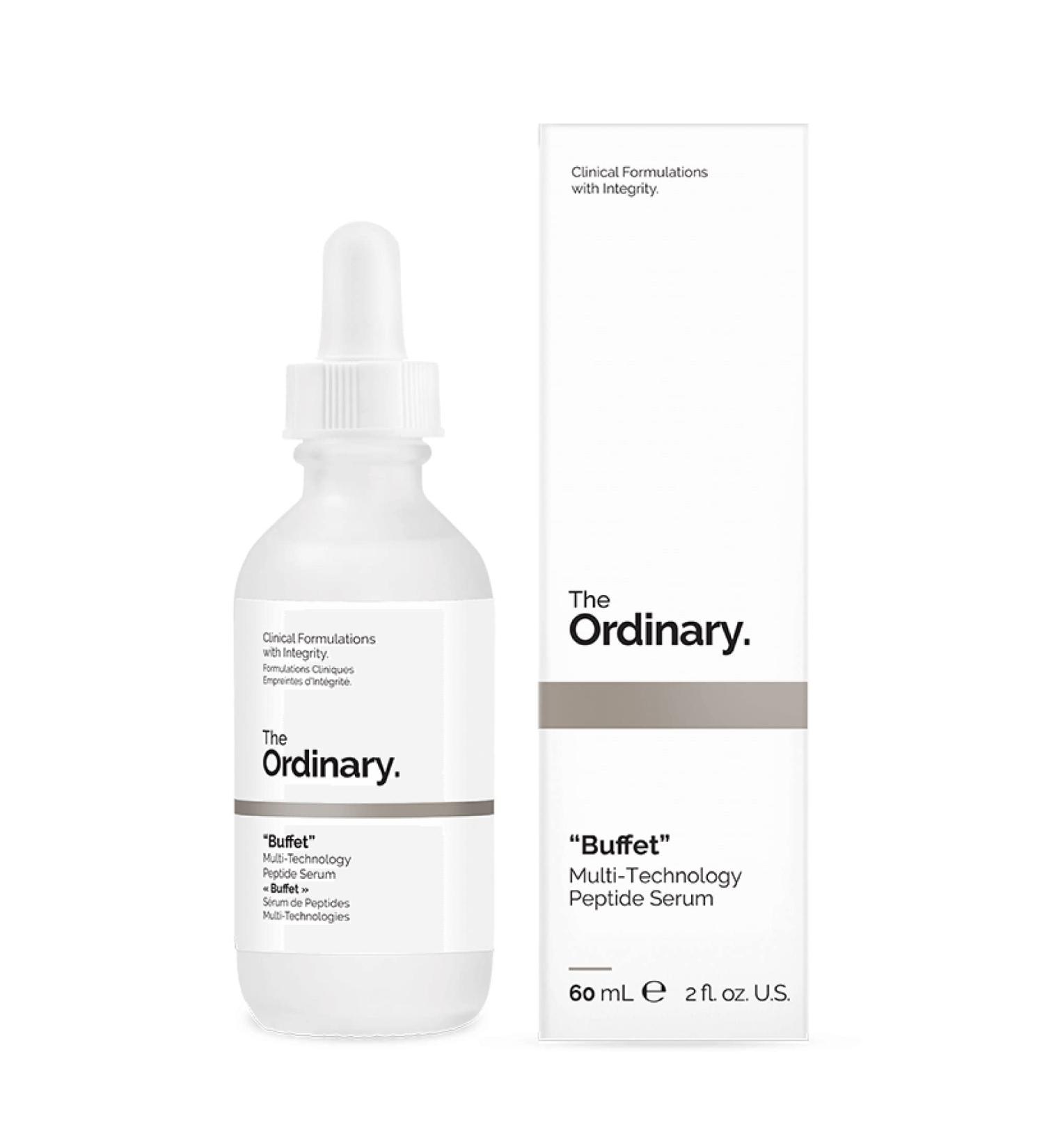 The Ordinary Multi-Peptide Plus HA Serum 60mL (Formerly Buffet) - 2Fl oz | Anti-Aging Skincare - Buy Online on GoSupps.com