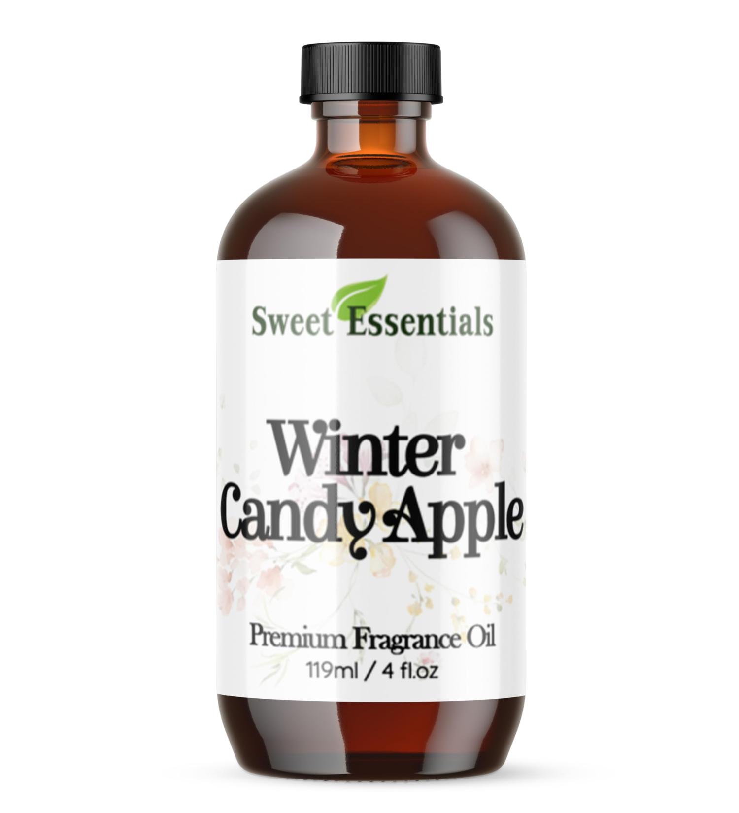 Winter Candy Apple Fragrance Oil | 4oz Premium Aromatherapy for Diffusers Crafts & DIY | Sweet Essentials - Long-Lasting Home Scents & Bath Products - Buy Online on GoSupps.com