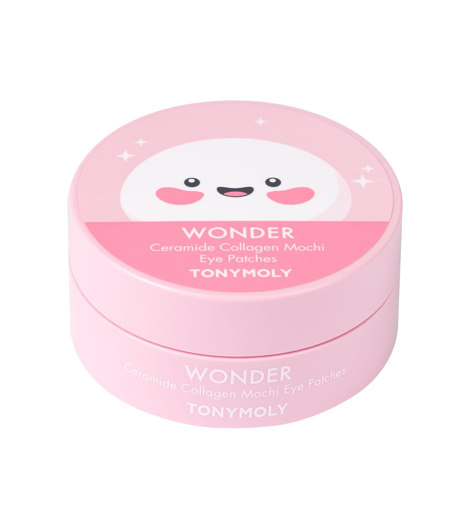 TONYMOLY Wonder Ceramide Mochi Hydrogel Eye Patches - Brightening & Hydrating Eye Care | International Shipping Available - Buy Online on GoSupps.com