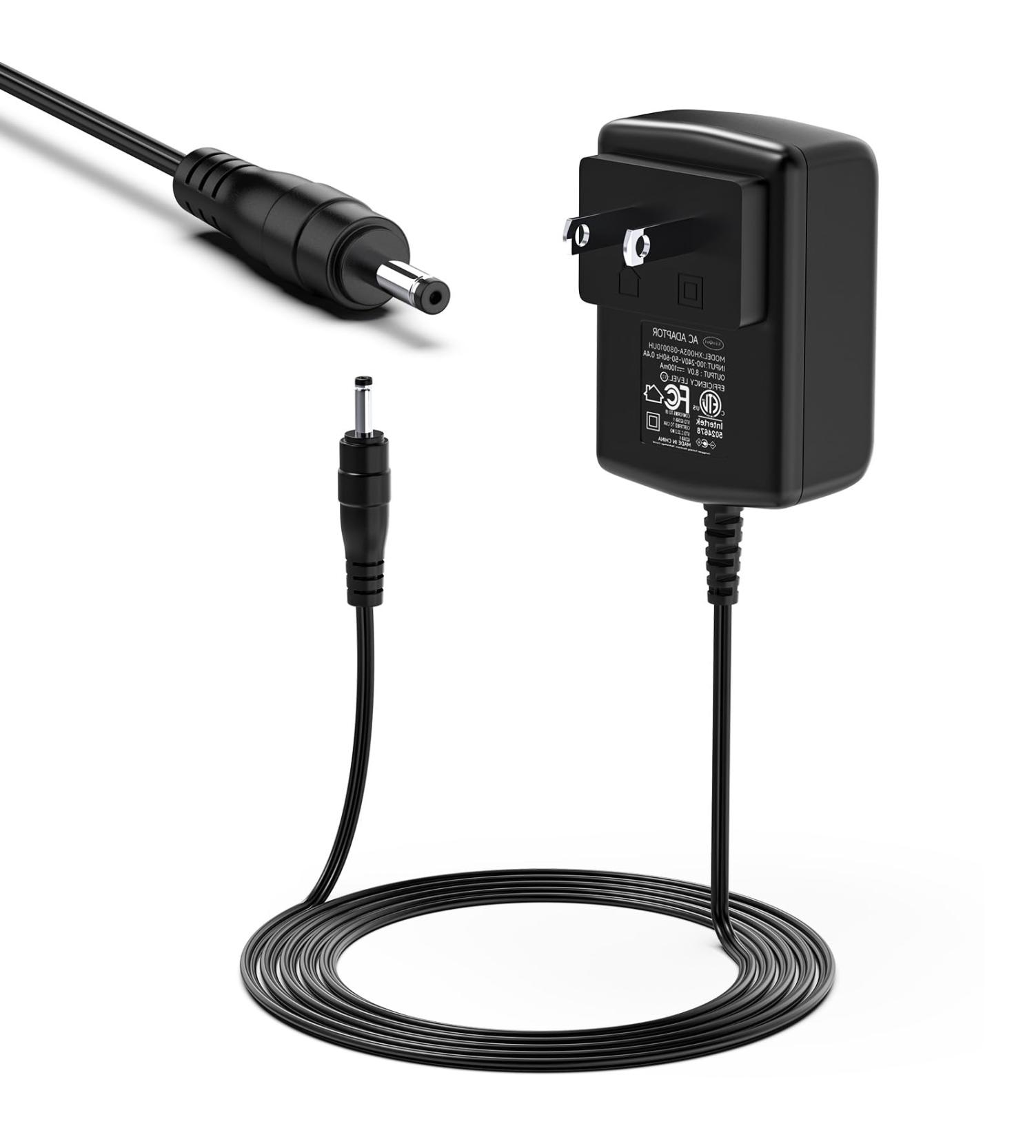 8V Charger Cord for Philips HQ840 & Norelco Multigroom Series 3000 - Replacement Power Supply for MG3750/10/50/60 & MG3760/50 - Buy Online on GoSupps.com