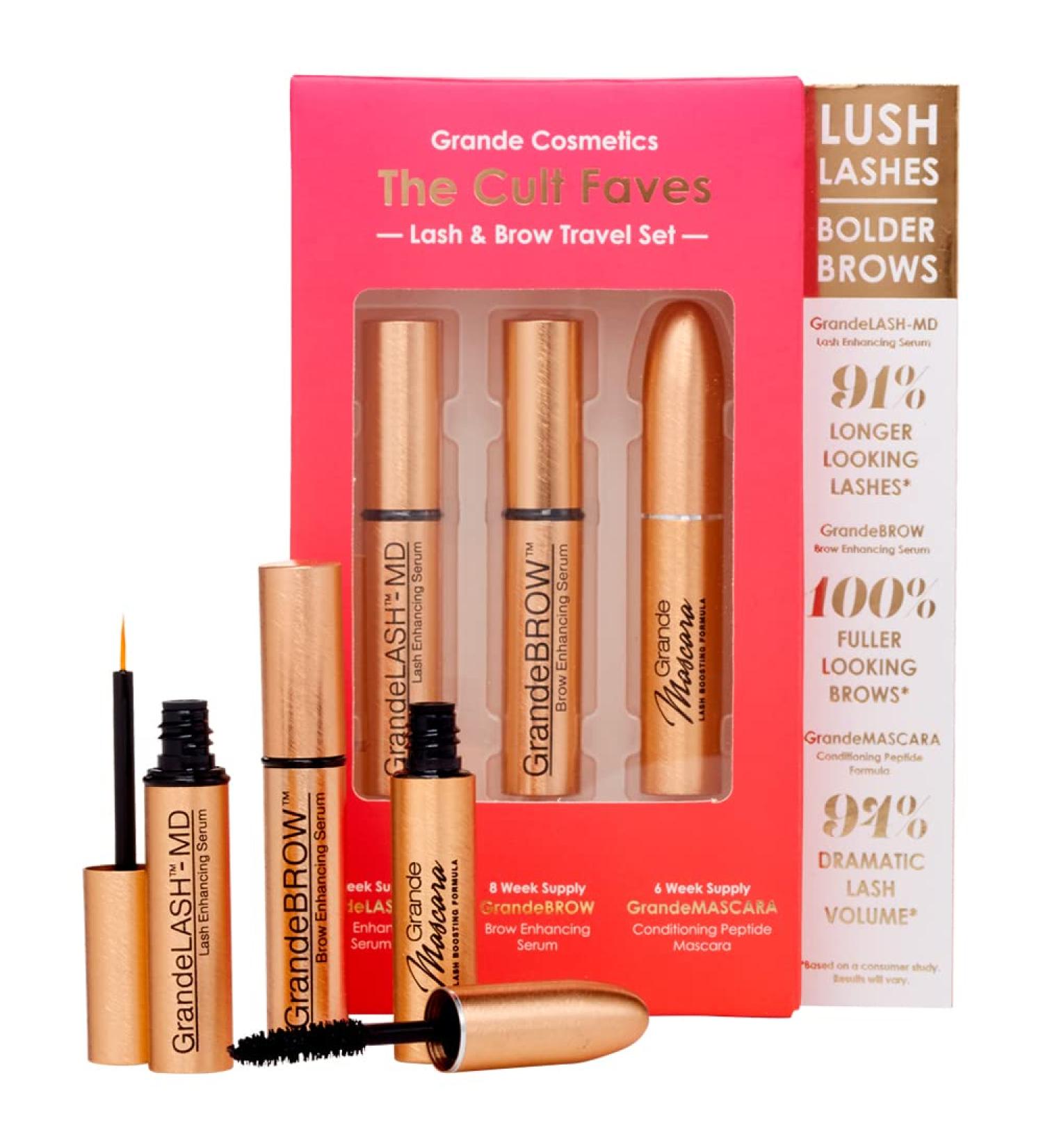Grande Cosmetics Cult Faves Set - Must-Have Beauty Essentials - Buy Online on GoSupps.com