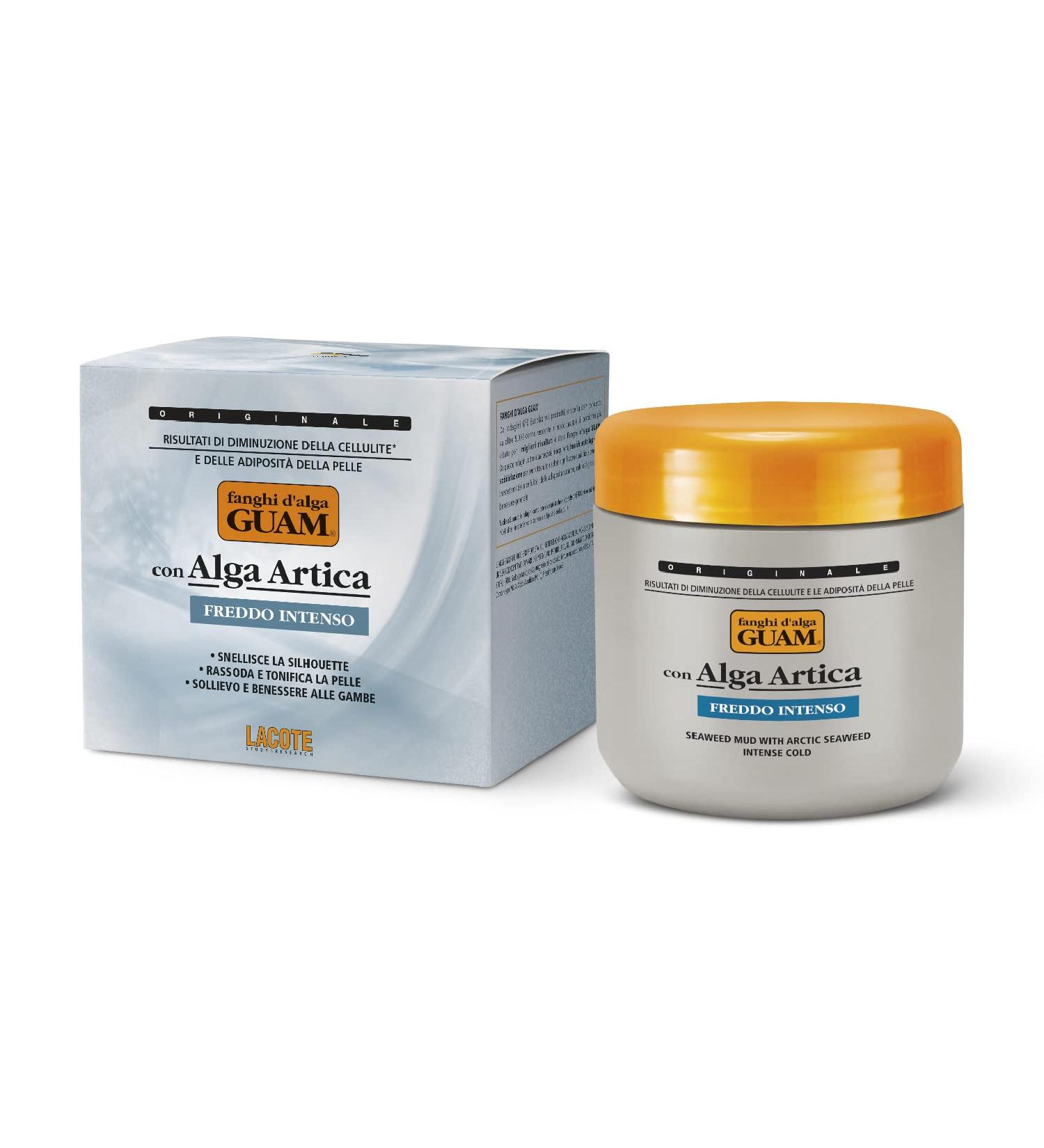 Guam Mud D'Alga Cold Intense with Alga Artica 500g - Skin-Firming Body Wrap for Detox and Slimming - Buy Online on GoSupps.com