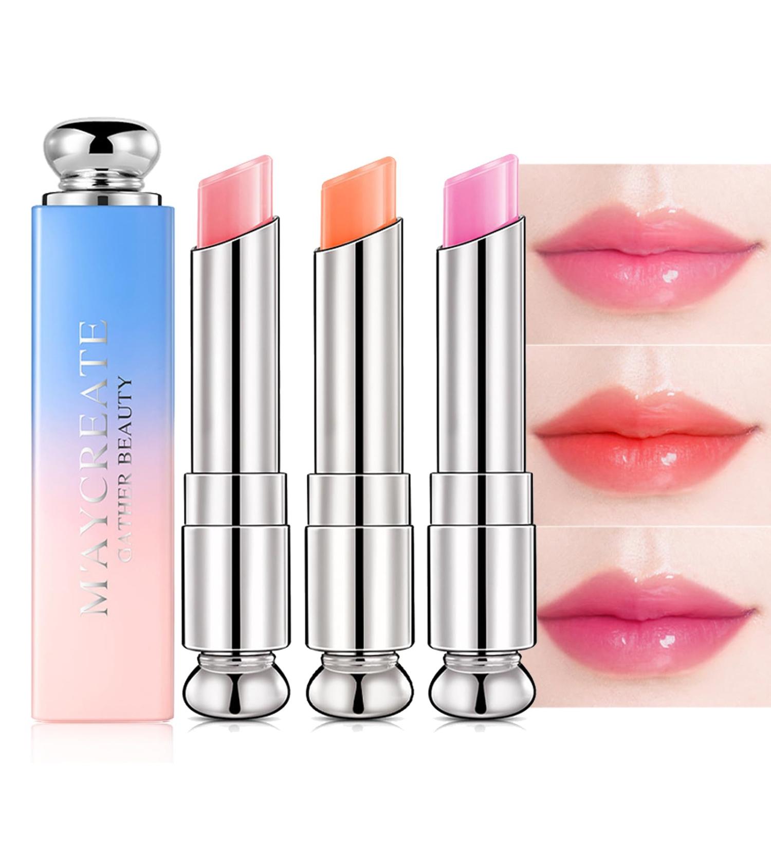 Lip Balm Lip Oil Lip Balms Moisturising Lip Care With Natural Oils For 24h Moisture Care Natural Lip Protection Lip Repair Gifts For Teenage Girls Set B - Buy Online on GoSupps.com