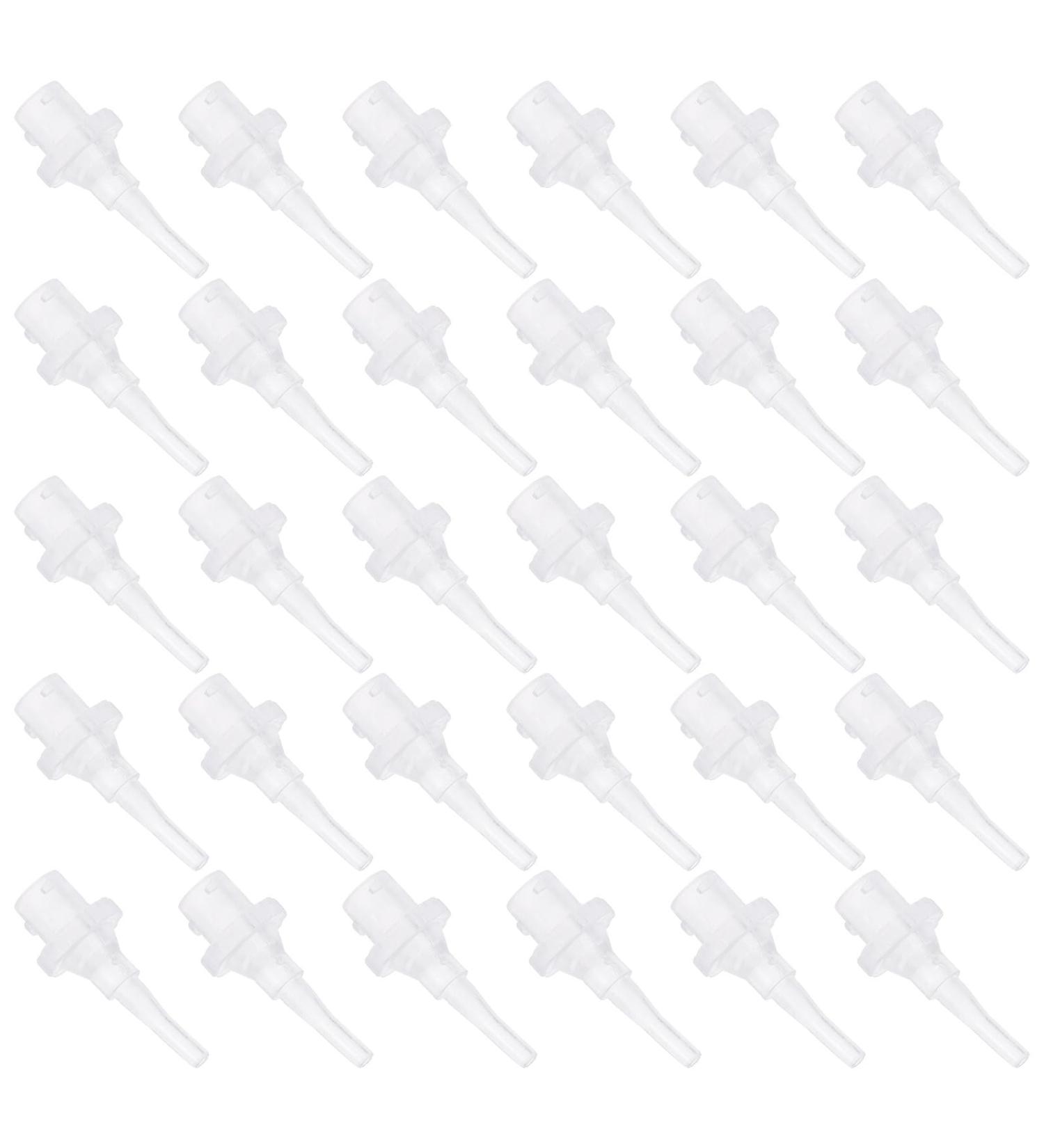 MOLUCKFU Disposable Earwax Cleaner Nozzles 30pcs PP Replacement Tips for Ear Irrigator Bottle Spray Practical Ear Washer Nozzles for Earwax Removal at Home - Buy Online on GoSupps.com