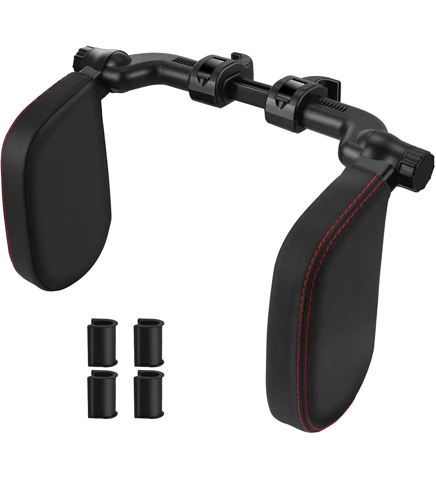 Chuertech Adjustable Car Headrest Neck Support Pillow - Memory Foam Road Pal for Children & Adults - Buy Online on GoSupps.com