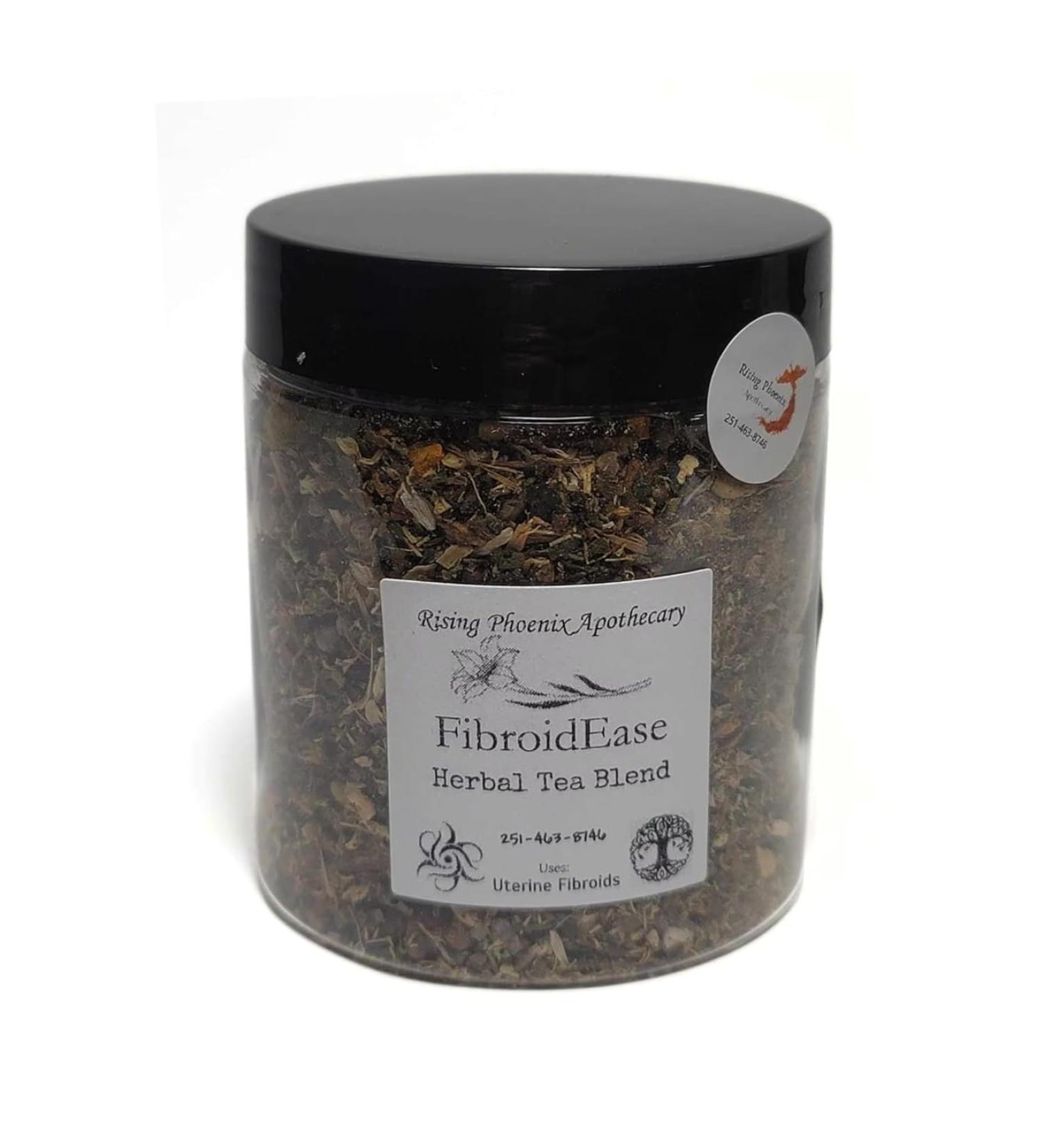 Fibroid Ease Herbal Tea: Natural Support for Fibroids | Rising Phoenix Apothecary - Buy Online on GoSupps.com