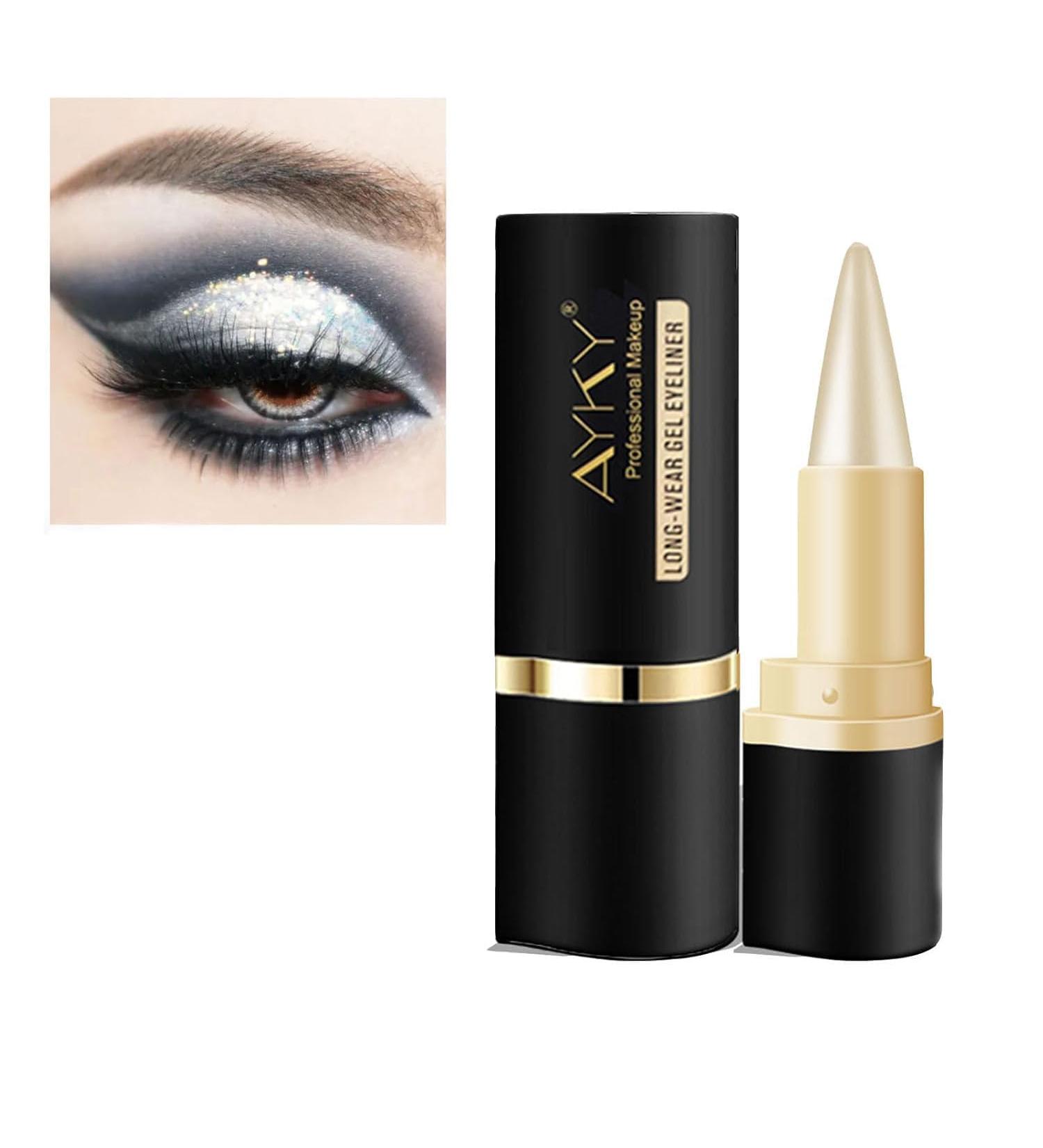 Ayky Long Wear Gel Eyeliner Natural Black Eyeliner Cream Waterproof Rationalu Gel Eyeliner Gel Eyeliner Waterproof Waterproof Long Wear Liquid Eyeliner Pencil (01#) - Buy Online on GoSupps.com