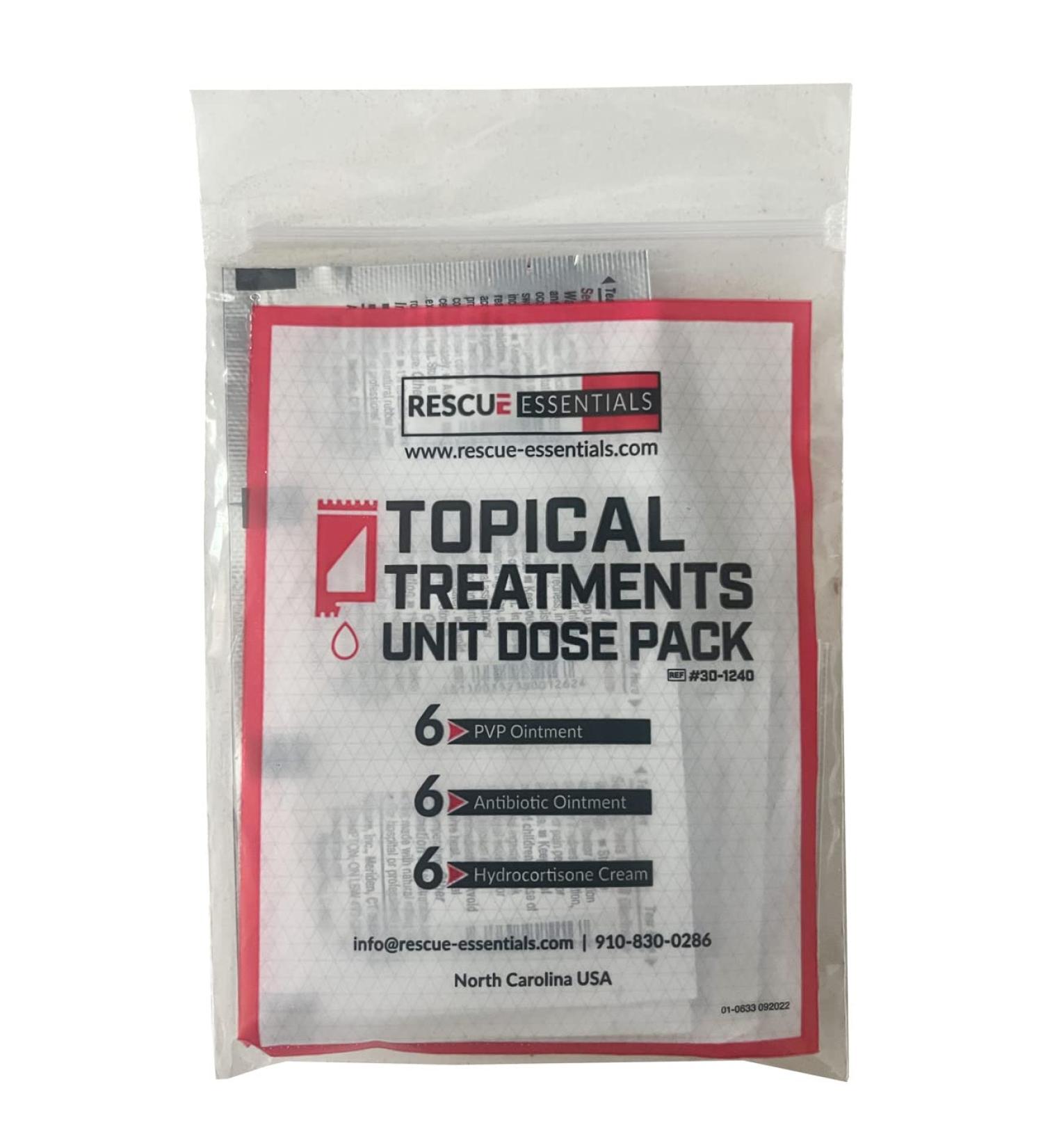 Rescue Essentials Topical Treatments Unit DOSE Pack - Buy Online on GoSupps.com