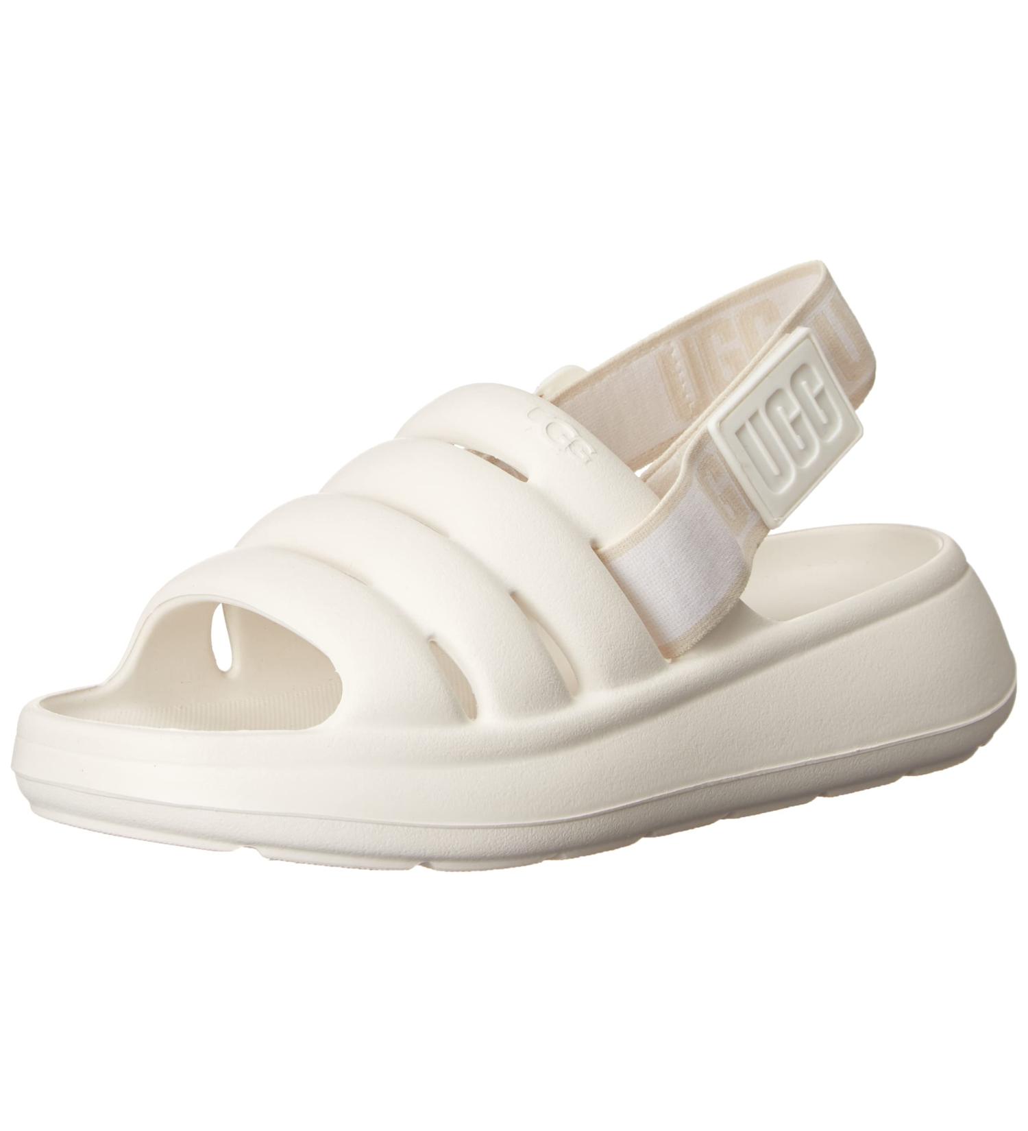UGG Women's Sport Yeah Sandal 9 Bright White - Comfort and Style in Every Step - Buy Online on GoSupps.com