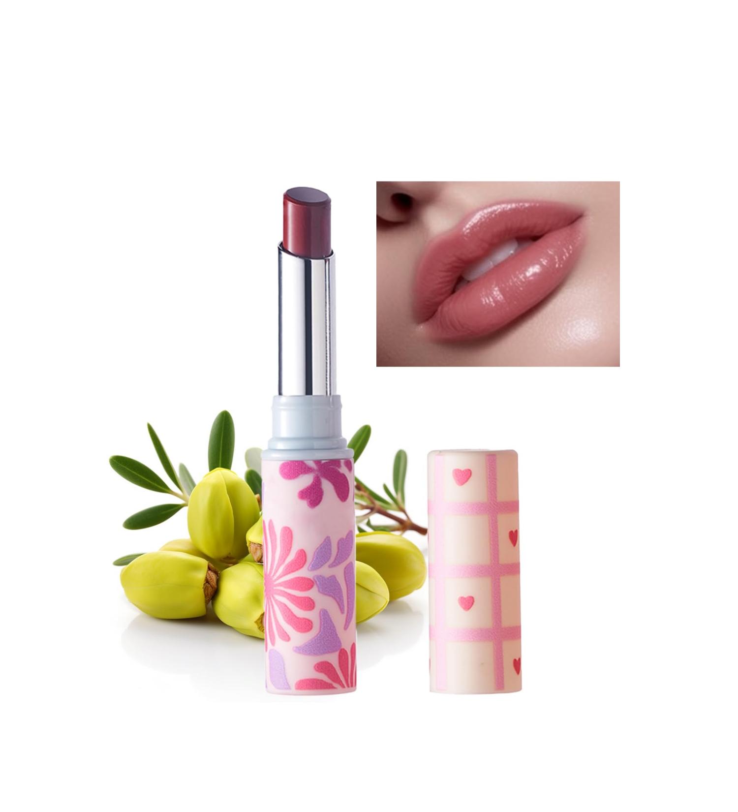 Buy Hydrating Tinted Lip Balm - Moisturizing & High Pigment Care for Dry Lips - Glossy Finish in Rose Pink - Buy Online on GoSupps.com