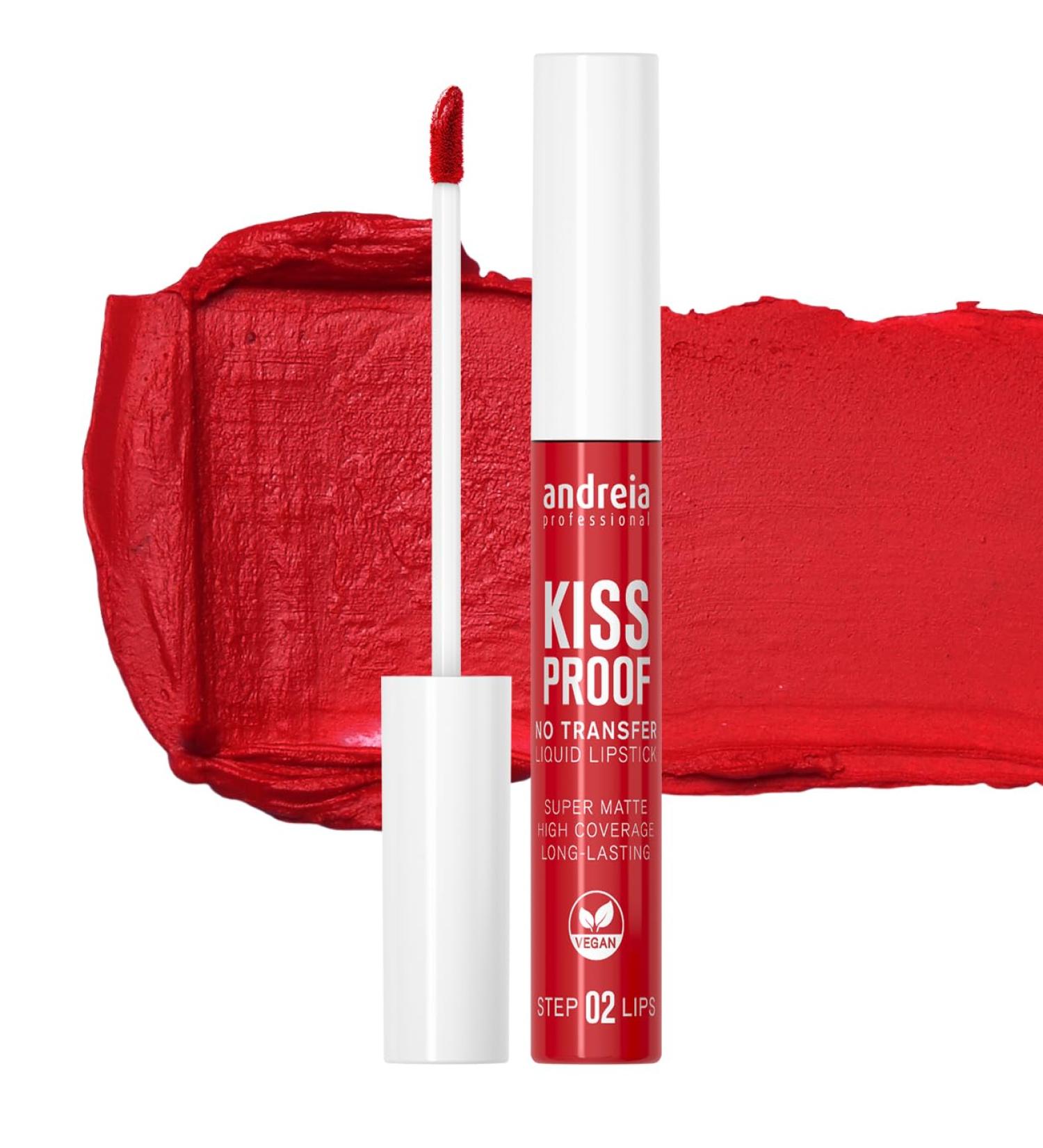  Andreia Andreia Kiss Proof Lipstick Red No. 2 8 ml - Buy Online on GoSupps.com
