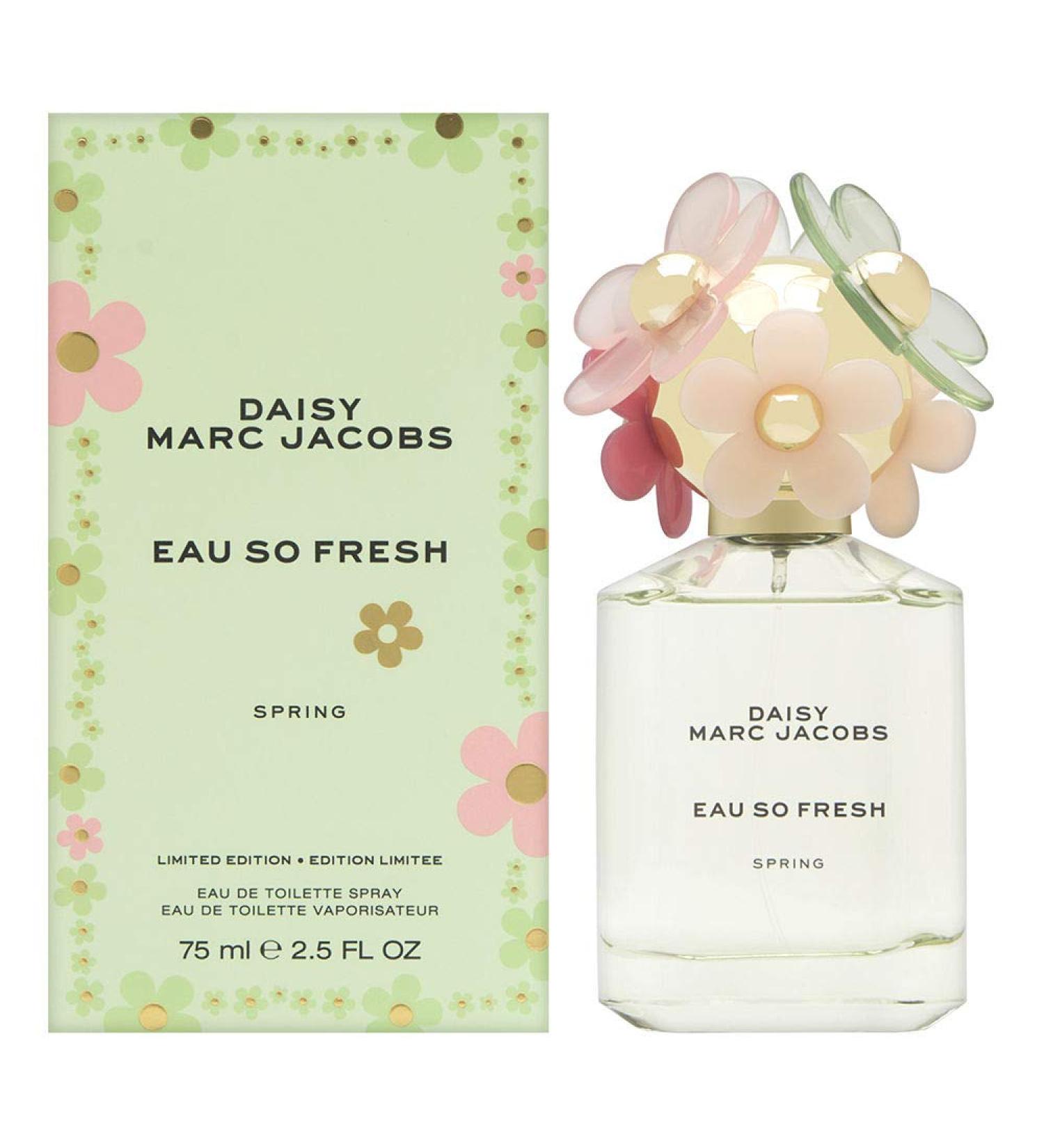 Marc Jacobs Daisy Eau So Fresh Spring Eau de Toilette Spray Limited Edition for Women Aromatic Spicy 2.5 Fl Oz - Buy Online on GoSupps.com