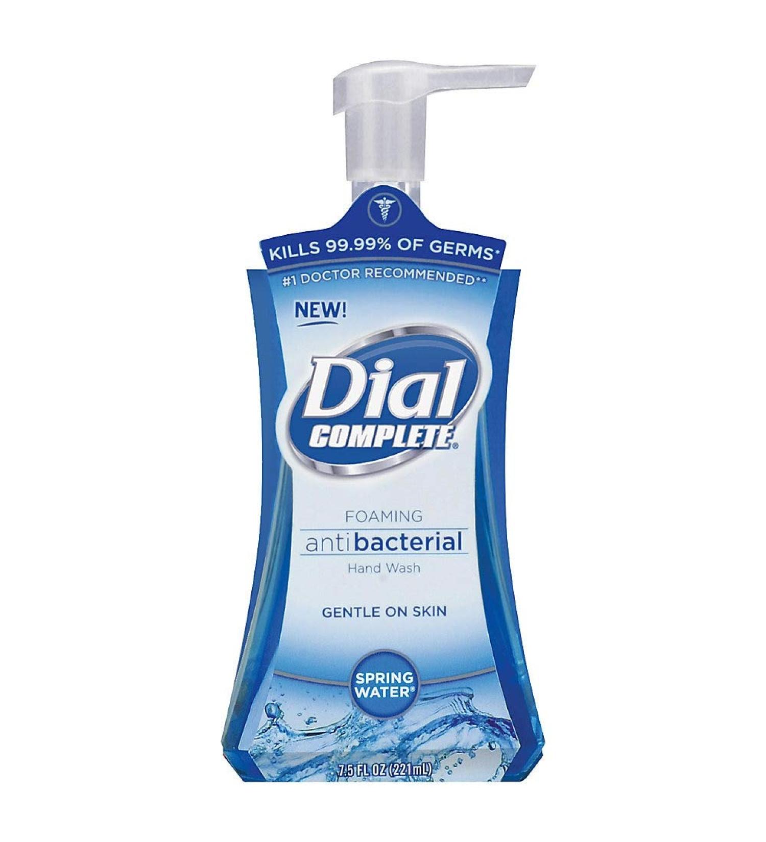 Buy 7.5oz Spring Water Hand Soap Refreshing & Moisturizing | International Shipping Available - Buy Online on GoSupps.com
