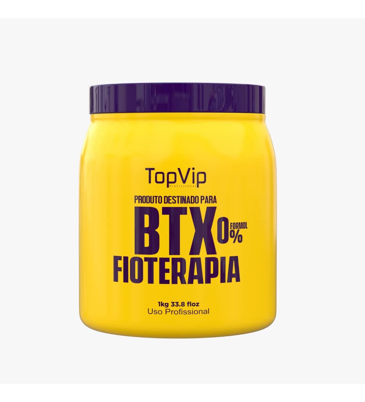 Top Vip Cosmetic Botox Fioterapia 1kg/35.27 | Reduce the Volume & Aligning | Formaldehyde Free | Ultra Mask | Brazilian Protein Smoothing Treatment | Effective Keratin Straighten Your Hairs