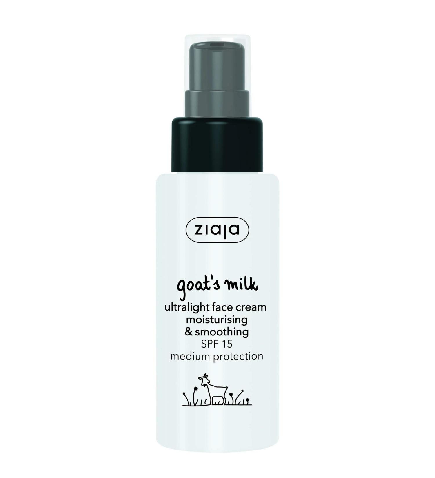 Ziaja Ziaja Goat Milk Ultralight Facial Cream SPF15-50ml