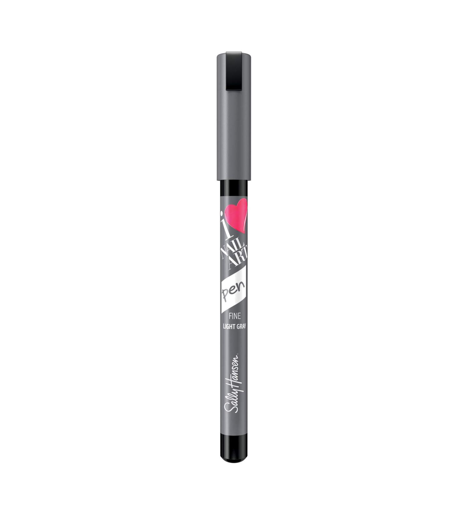 Sally Hansen Nail Art Pen Light Gray 460 - 0.04 oz Fluid Ounce, Point Tip - Buy Online on GoSupps.com